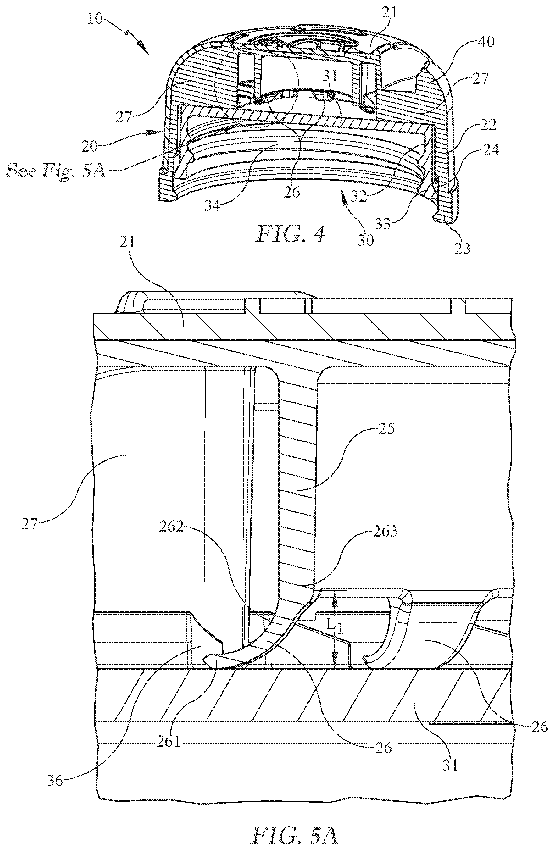 Patent US12157613 Figure 3 – Selectively openable closure for a container