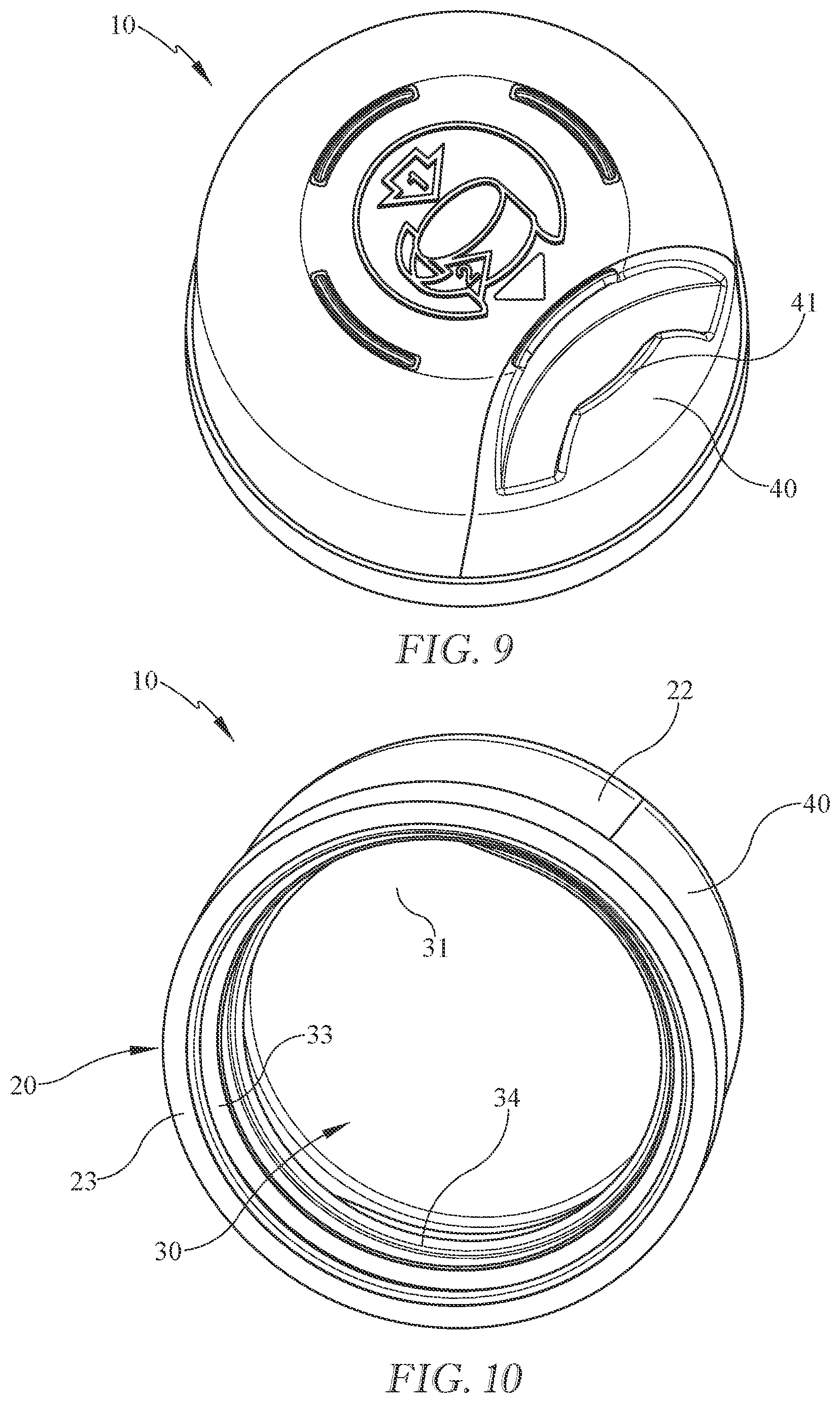 Patent US12157613 Figure 7 – Selectively openable closure for a container