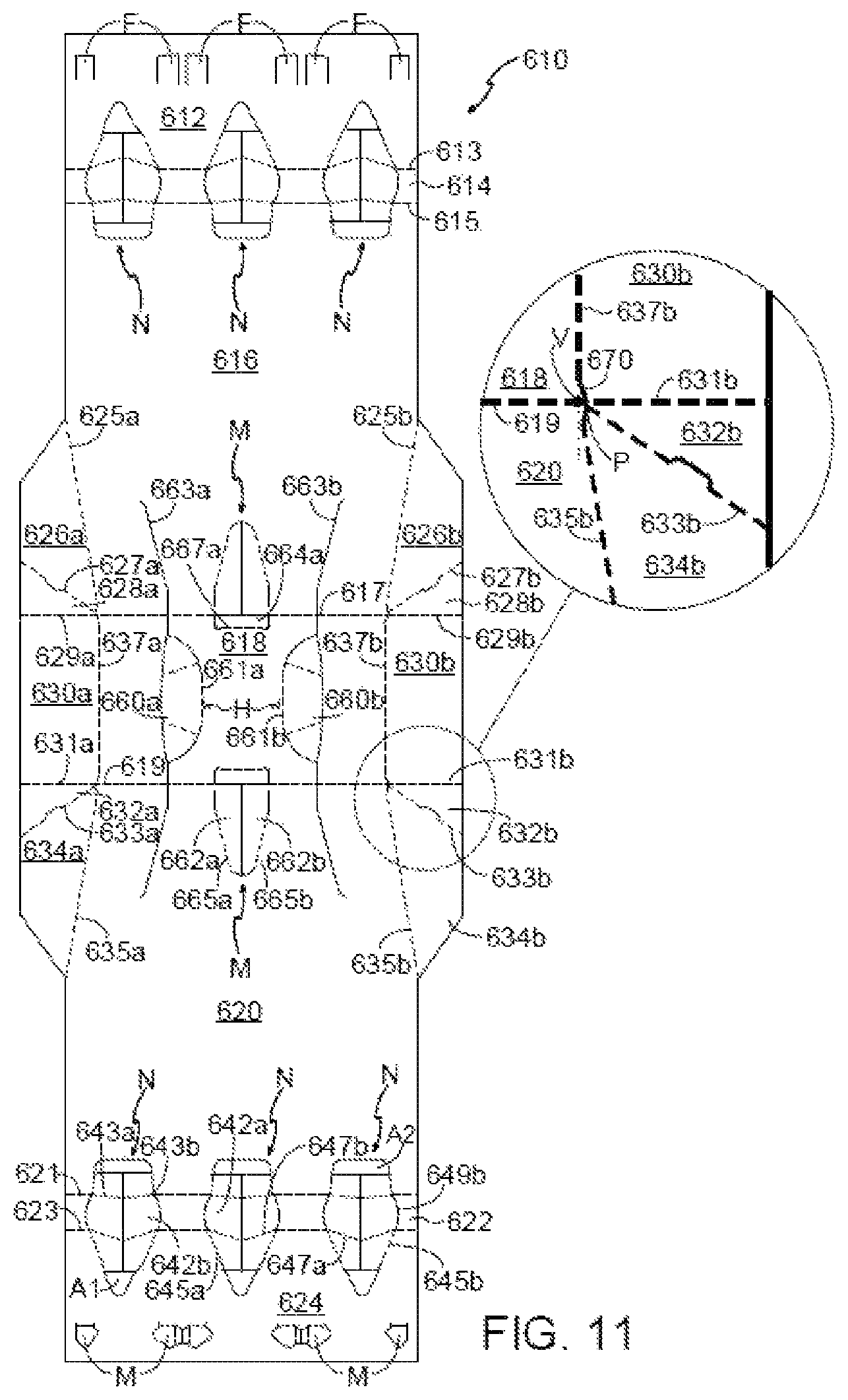 Patent US12157615 Figure 11 – Carton and blank therefor