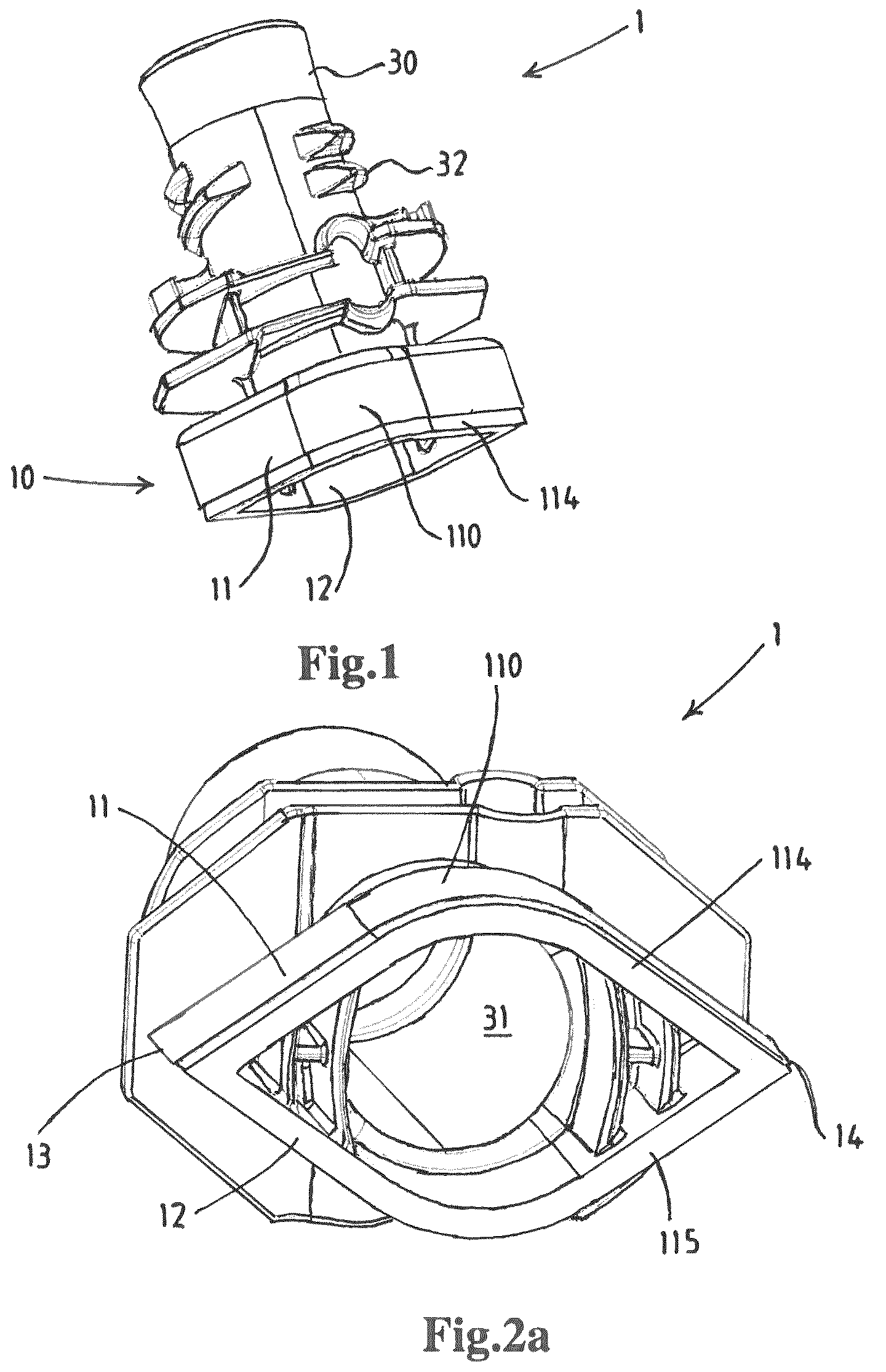 Patent US12157617 Figure 1 – Plastic spout and pouch packaging