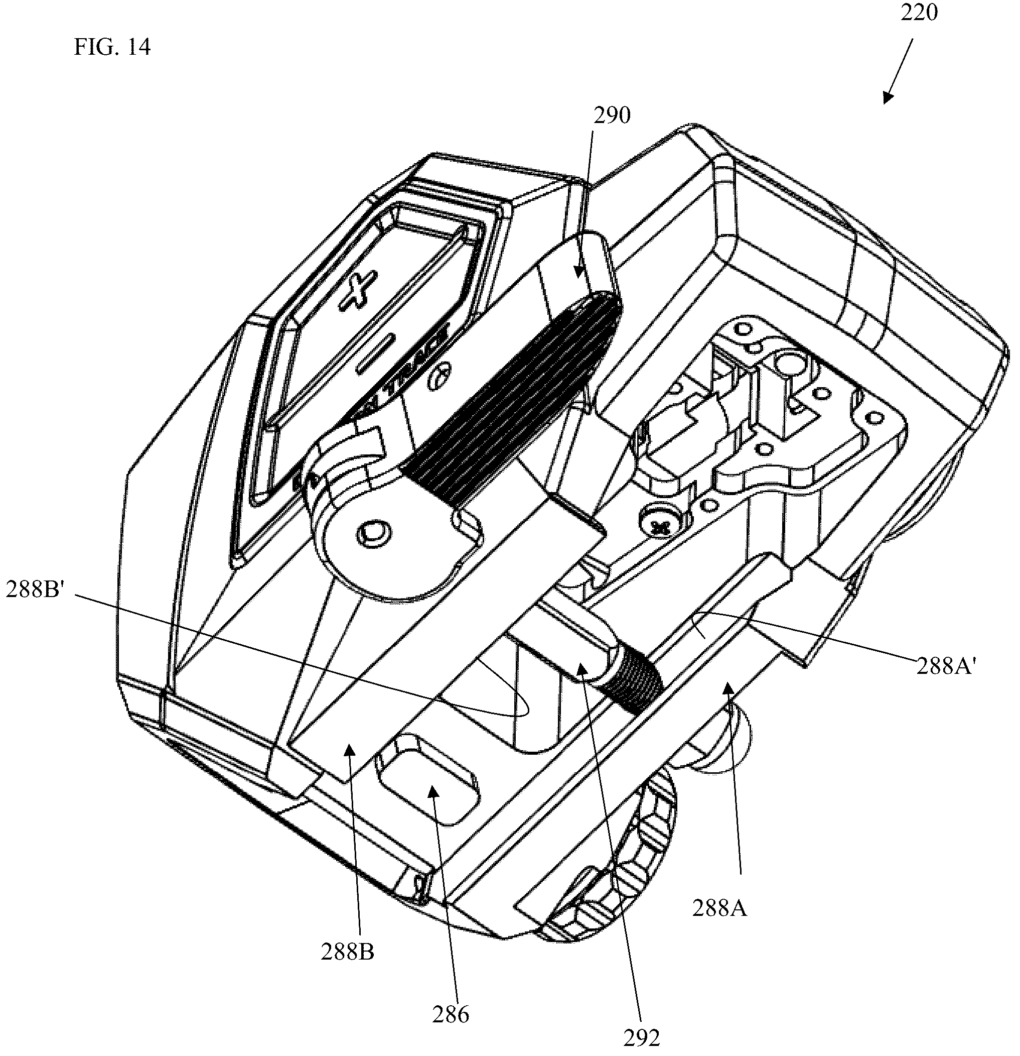 Patent US12157618 Figure 14 – Optical sighting device packaging