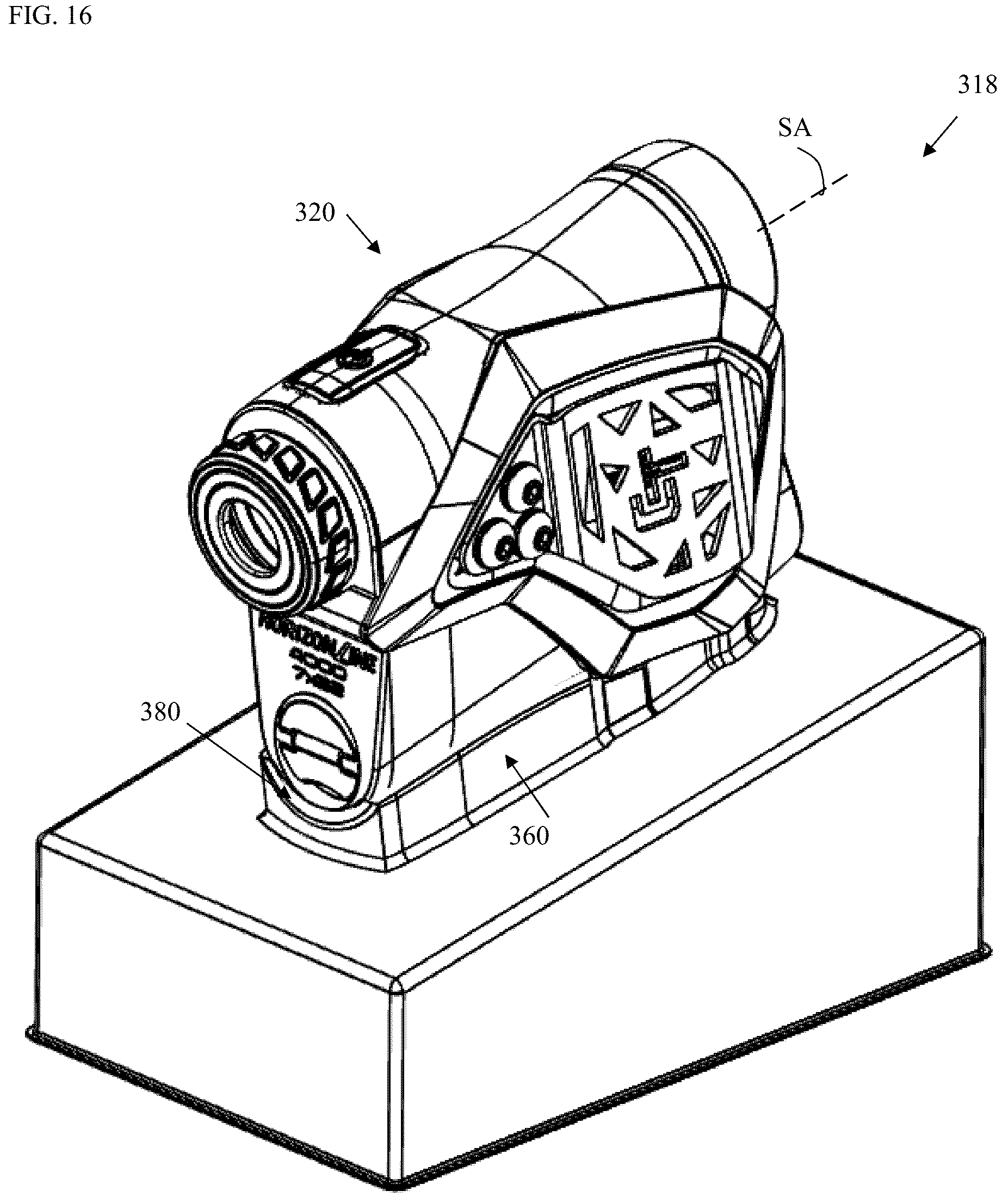 Patent US12157618 Figure 16 – Optical sighting device packaging