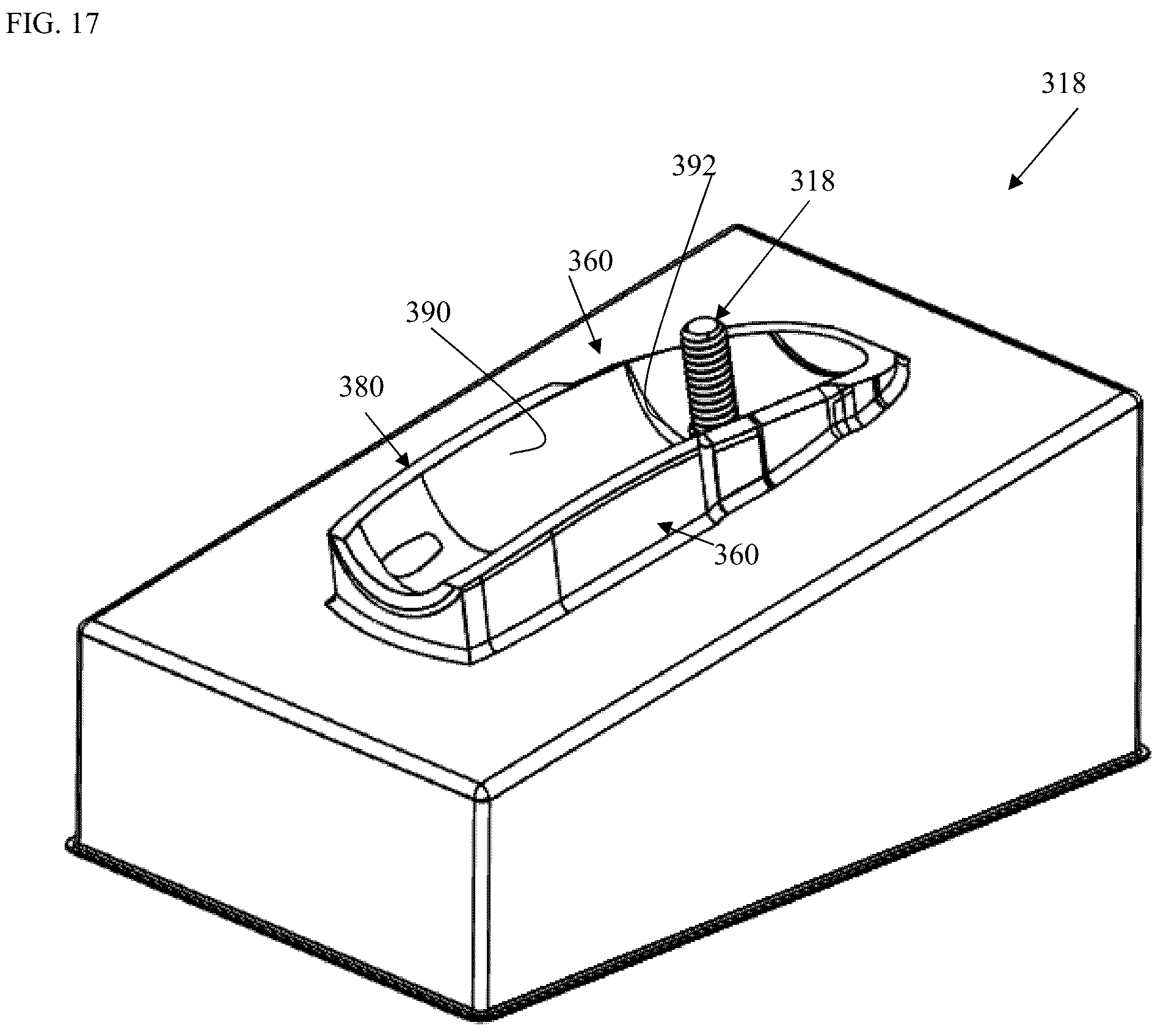 Patent US12157618 Figure 17 – Optical sighting device packaging