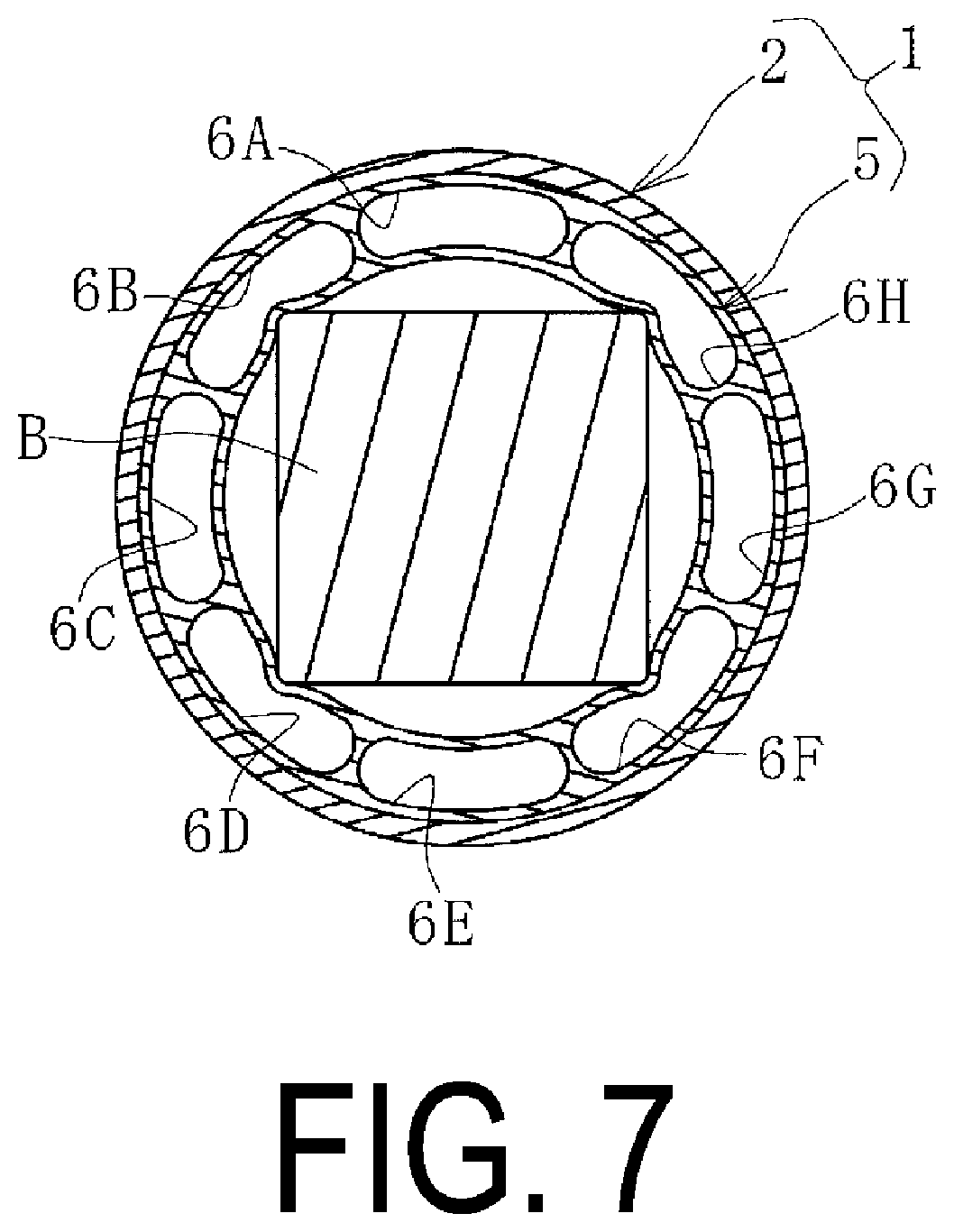Patent US12157620 Figure 7 – Delivery container for drone