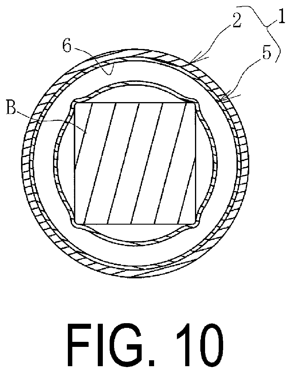 Patent US12157620 Figure 10 – Delivery container for drone