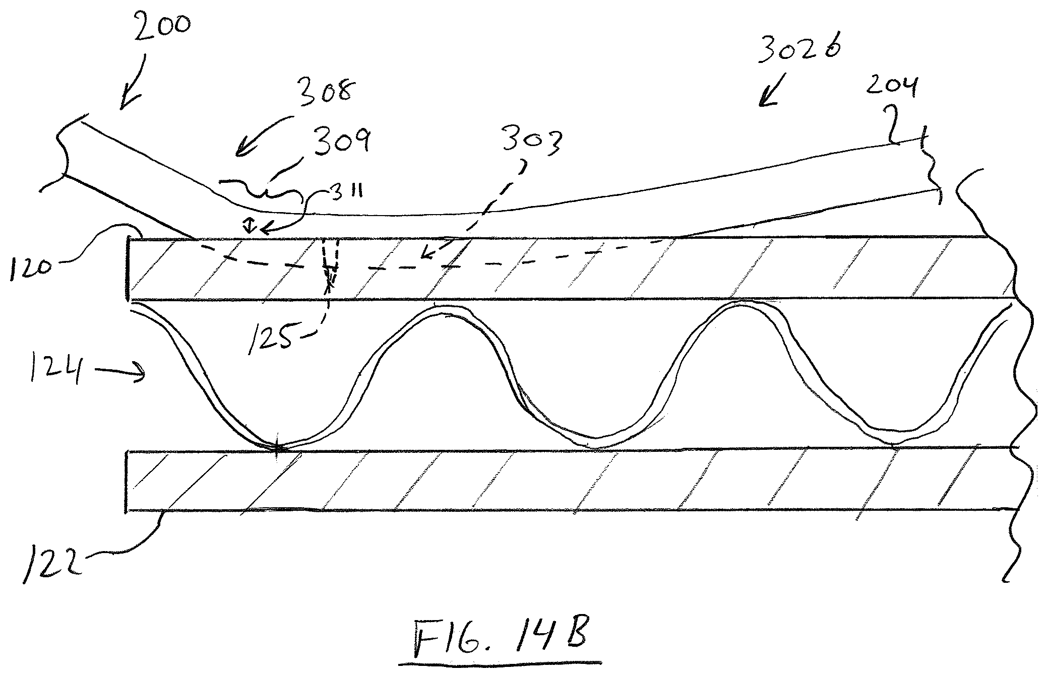 Patent US12157621 Figure 12 – Heat sealed packaging assemblies and methods of producing and using the same