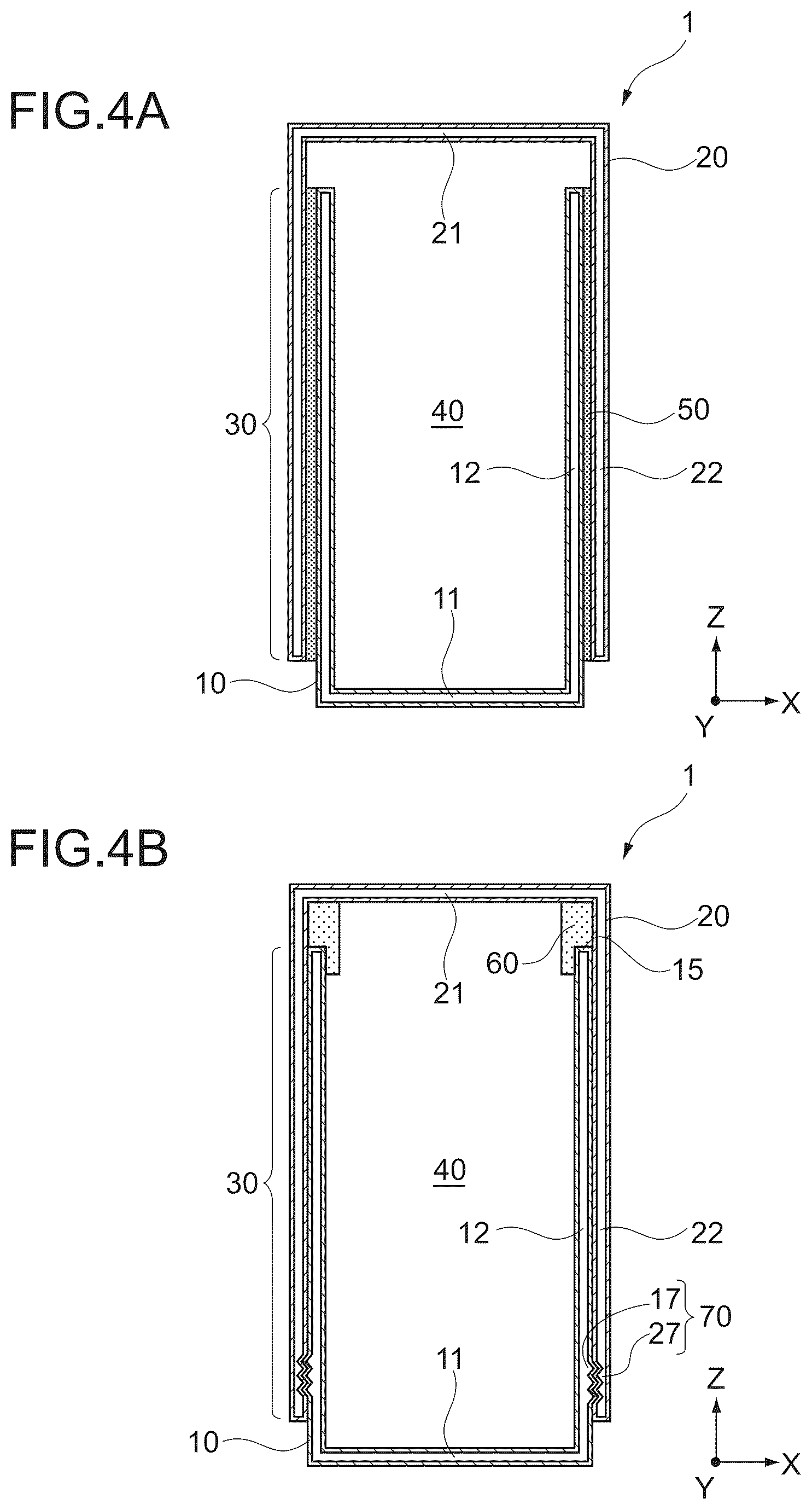 Patent US12157622 Figure 4 – Thermal insulation container and heat/cold insulation apparatus using the same