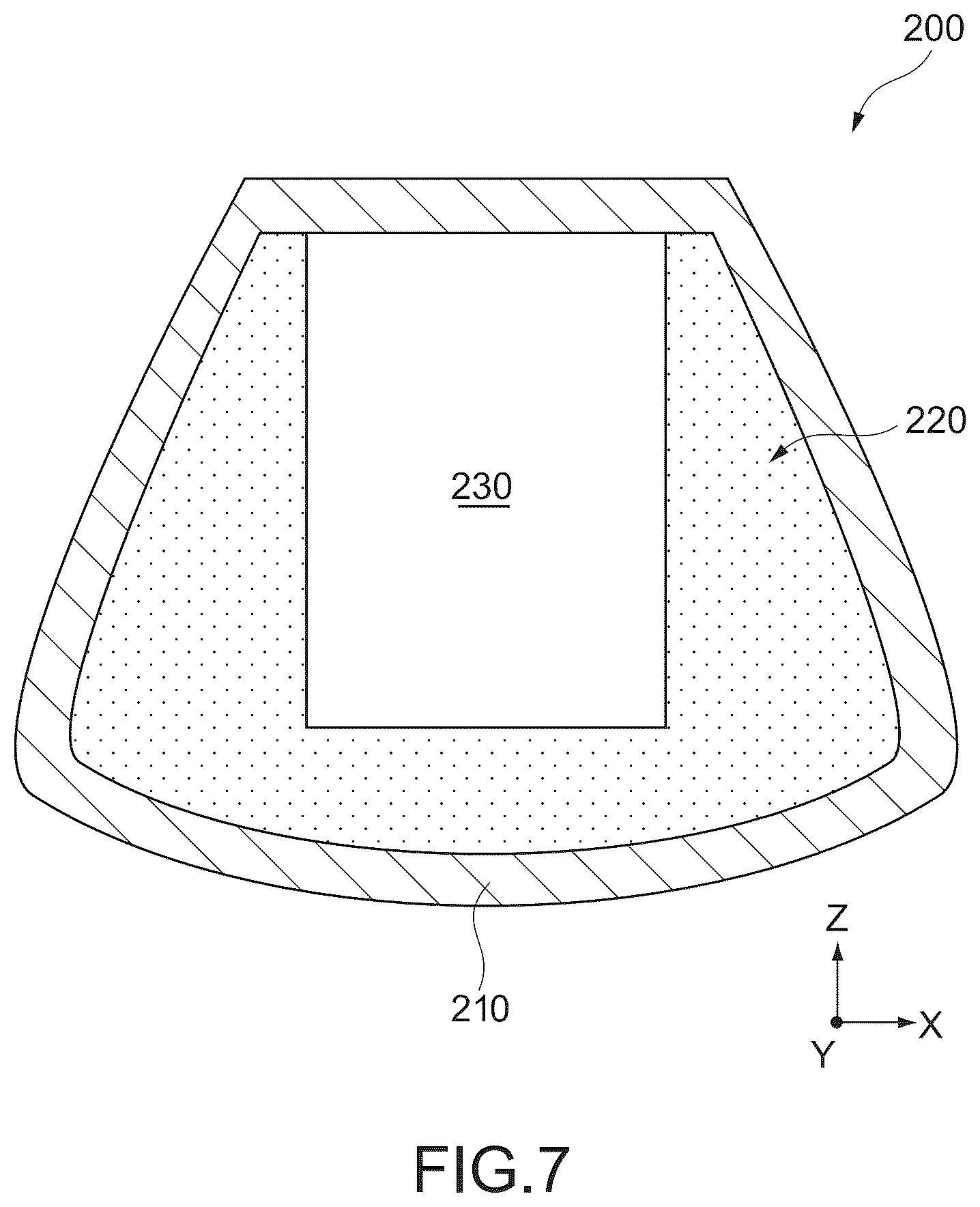 Patent US12157622 Figure 7 – Thermal insulation container and heat/cold insulation apparatus using the same