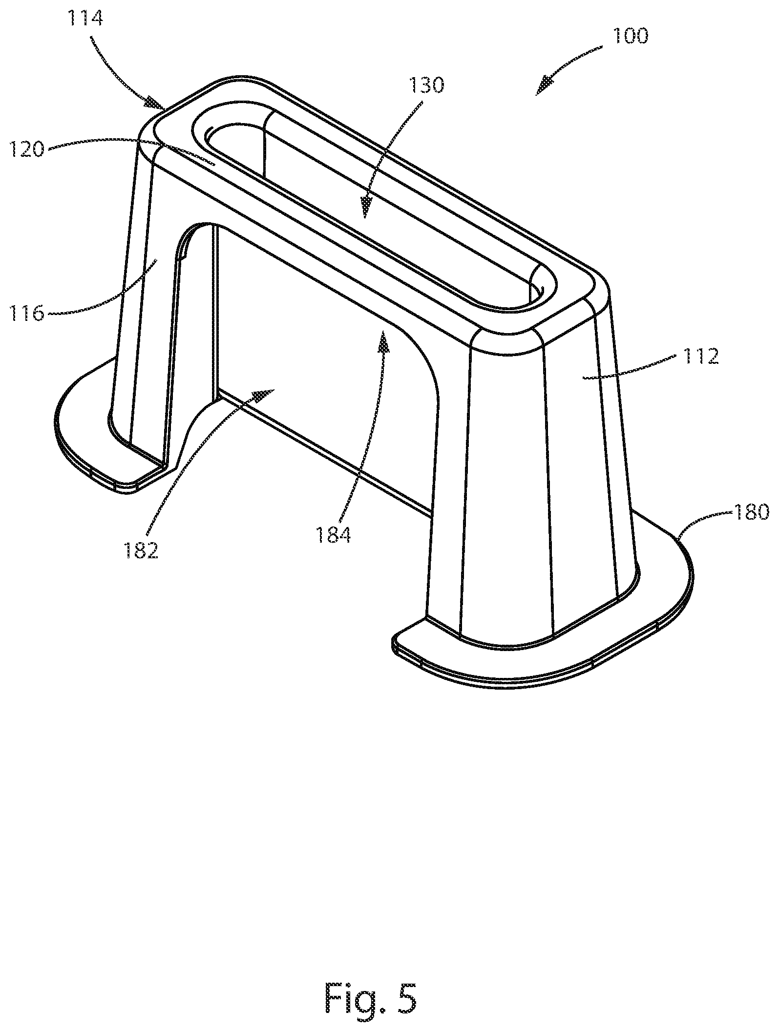 Patent US12157624 Figure 5 – Condiment packet holder