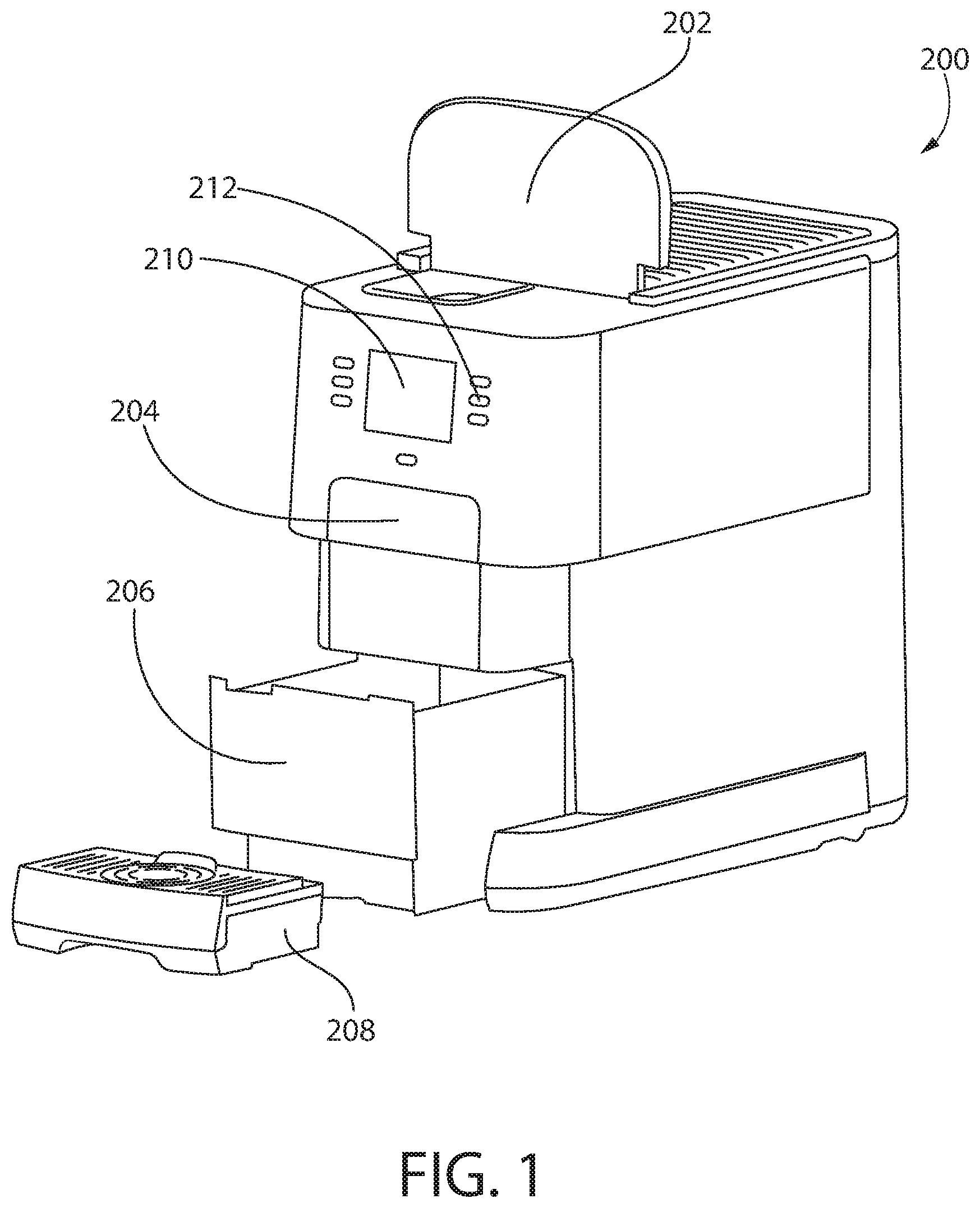 Patent US12157625 Figure 1 – Beverage-ingredient container