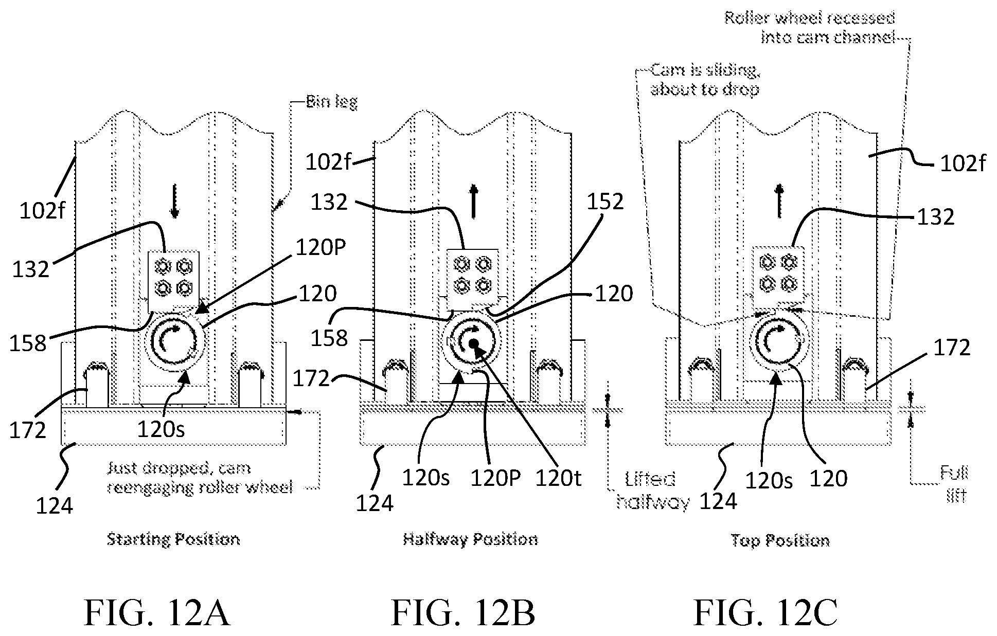 Patent US12157627 Figure 6 – Feed bin anti-bridge device
