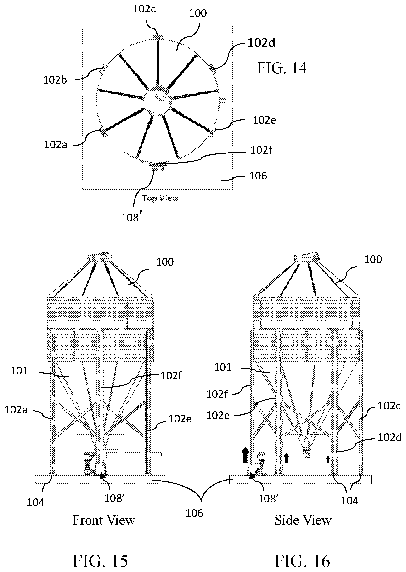 Patent US12157627 Figure 8 – Feed bin anti-bridge device