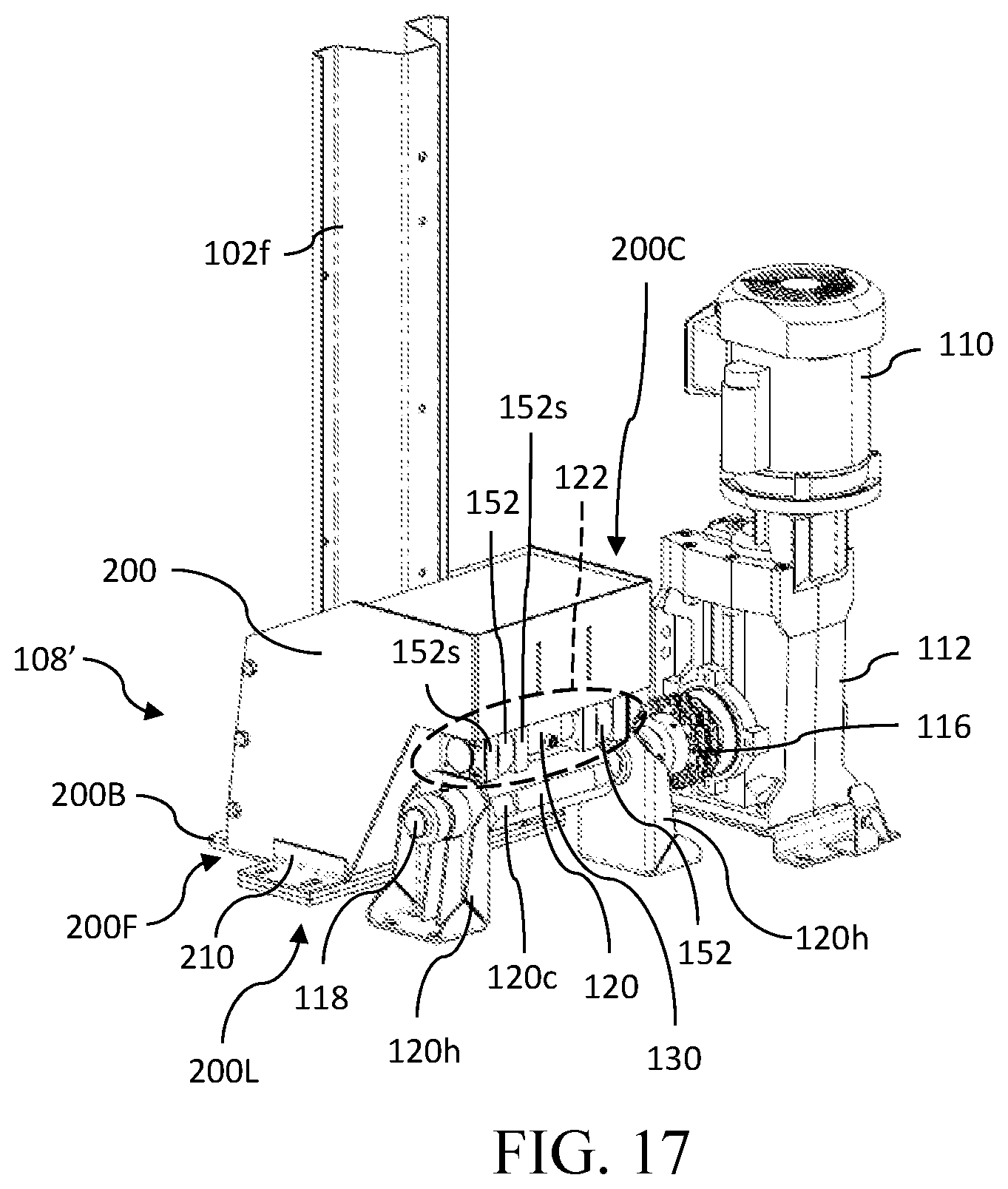 Patent US12157627 Figure 9 – Feed bin anti-bridge device