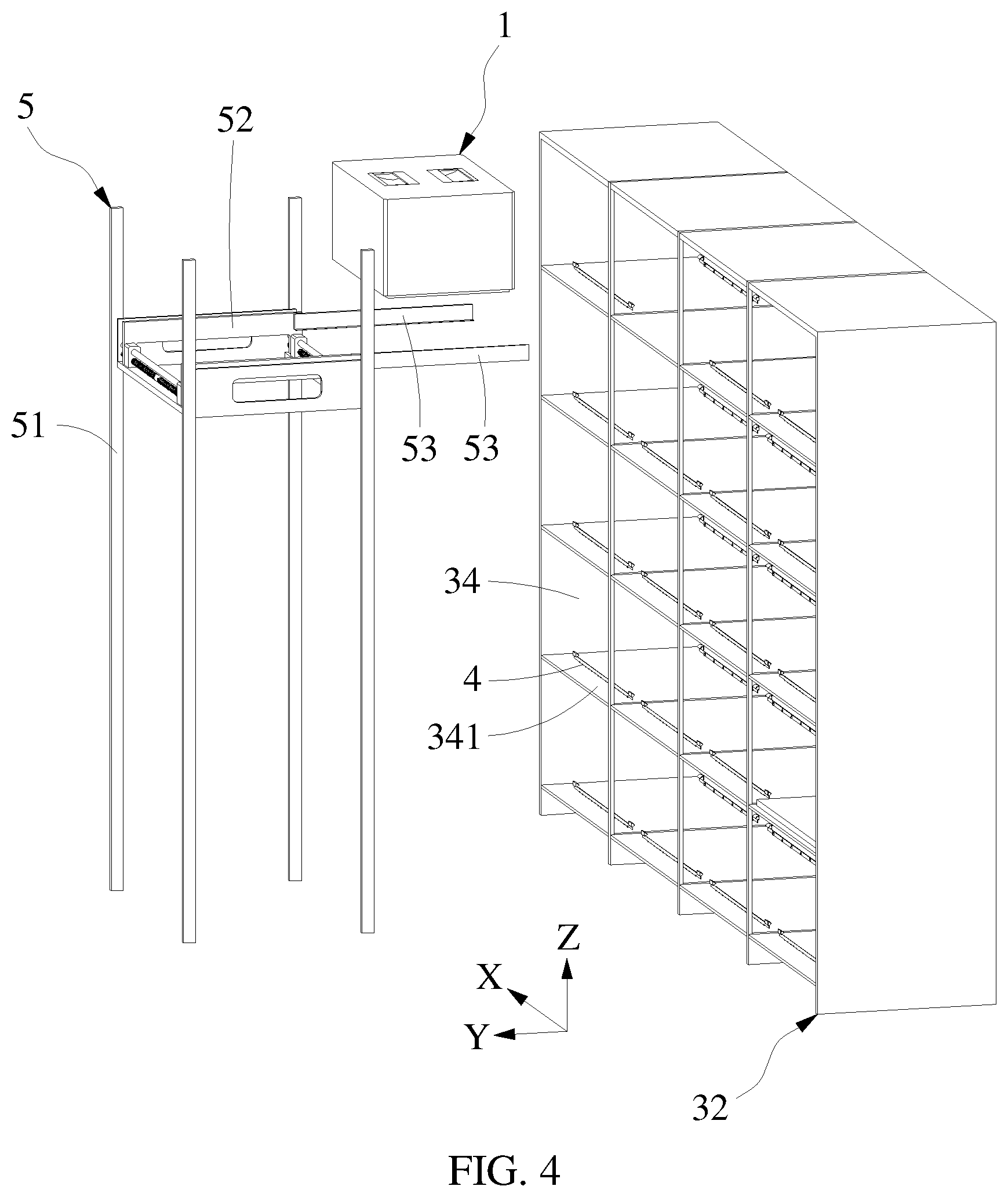 Patent US12157629 Figure 4 – Goods-transport vehicle