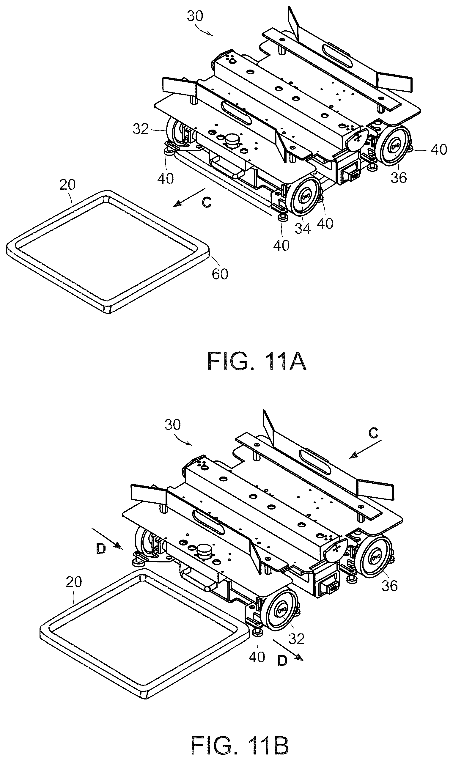Patent US12157631 Figure 10 – Bin infeed and removal systems and methods for processing objects including mobile matrix carrier systems