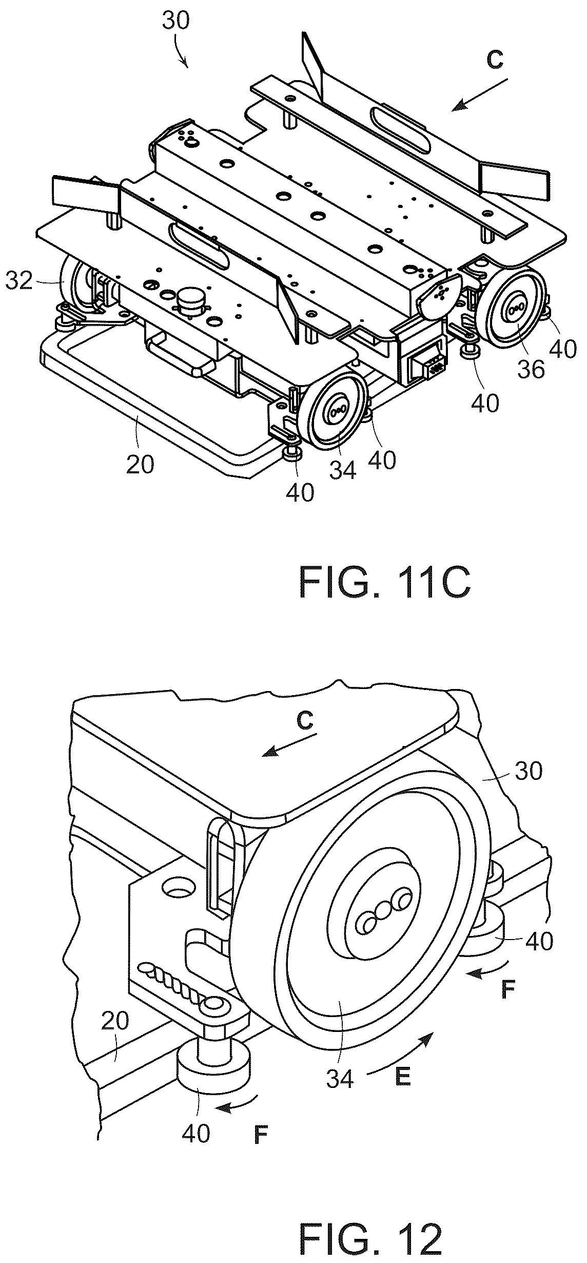 Patent US12157631 Figure 11 – Bin infeed and removal systems and methods for processing objects including mobile matrix carrier systems