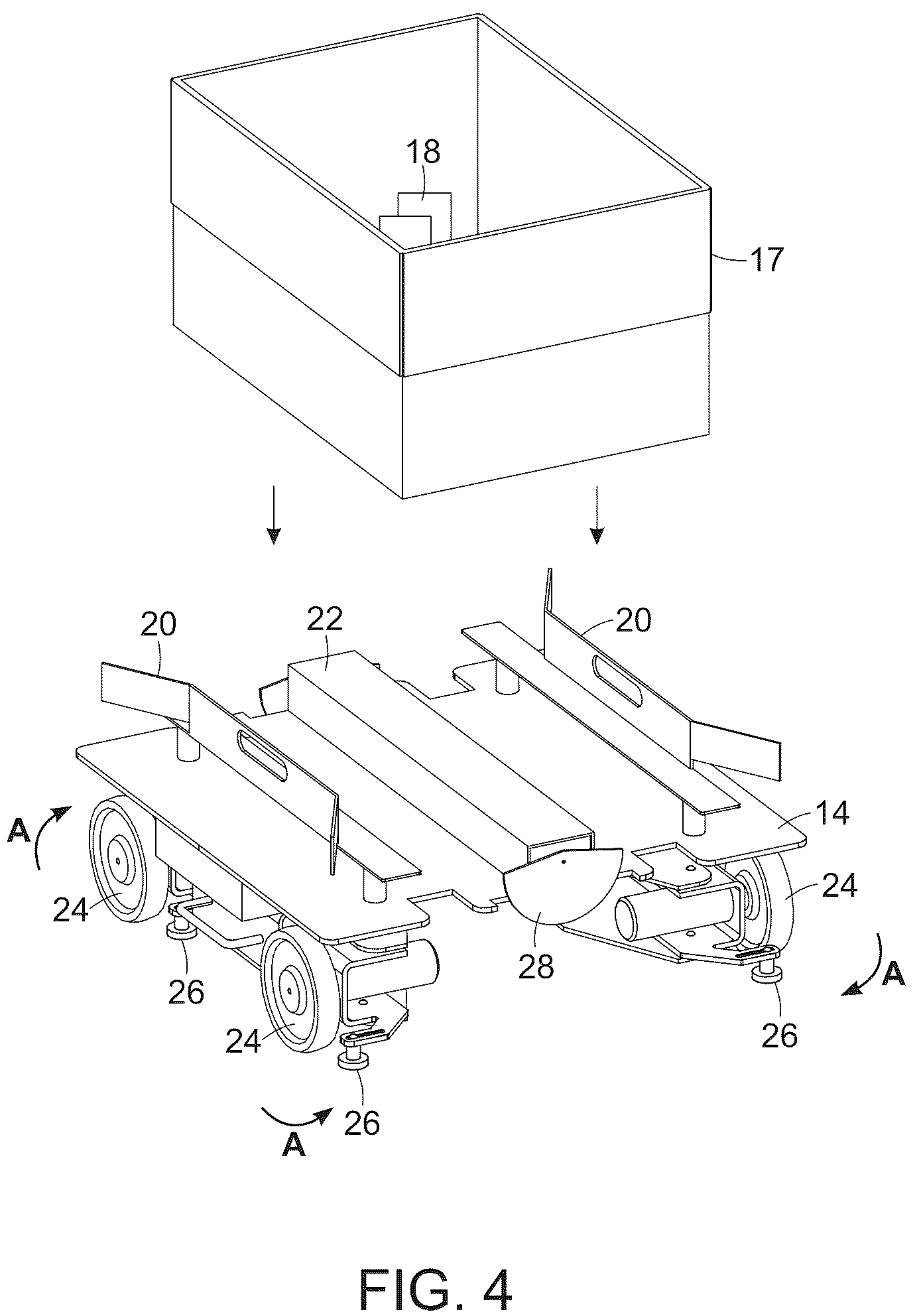 Patent US12157632 Figure 3 – Discontinuous grid system for use in systems and methods for processing objects including mobile matrix carrier systems