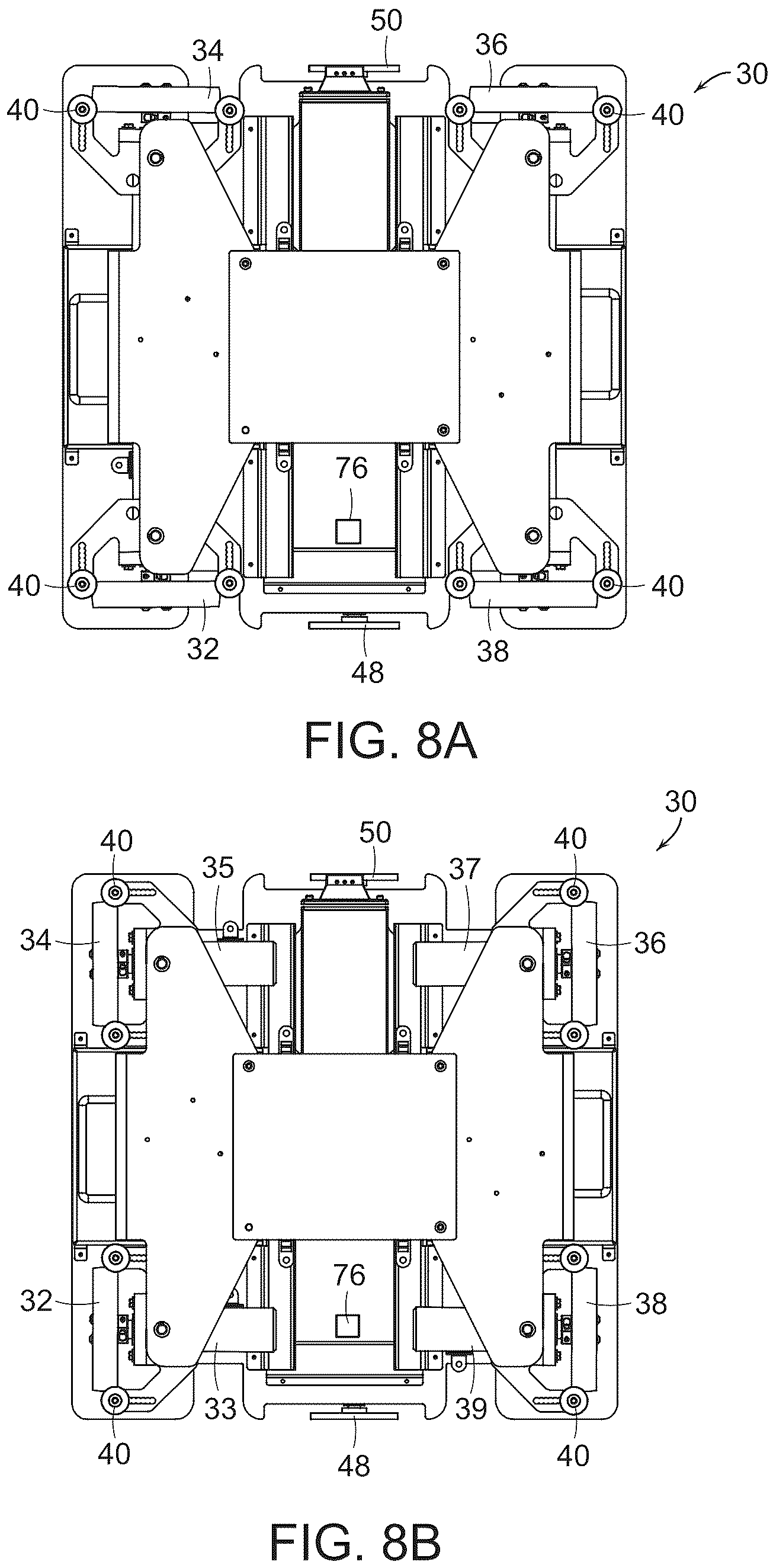Patent US12157632 Figure 7 – Discontinuous grid system for use in systems and methods for processing objects including mobile matrix carrier systems