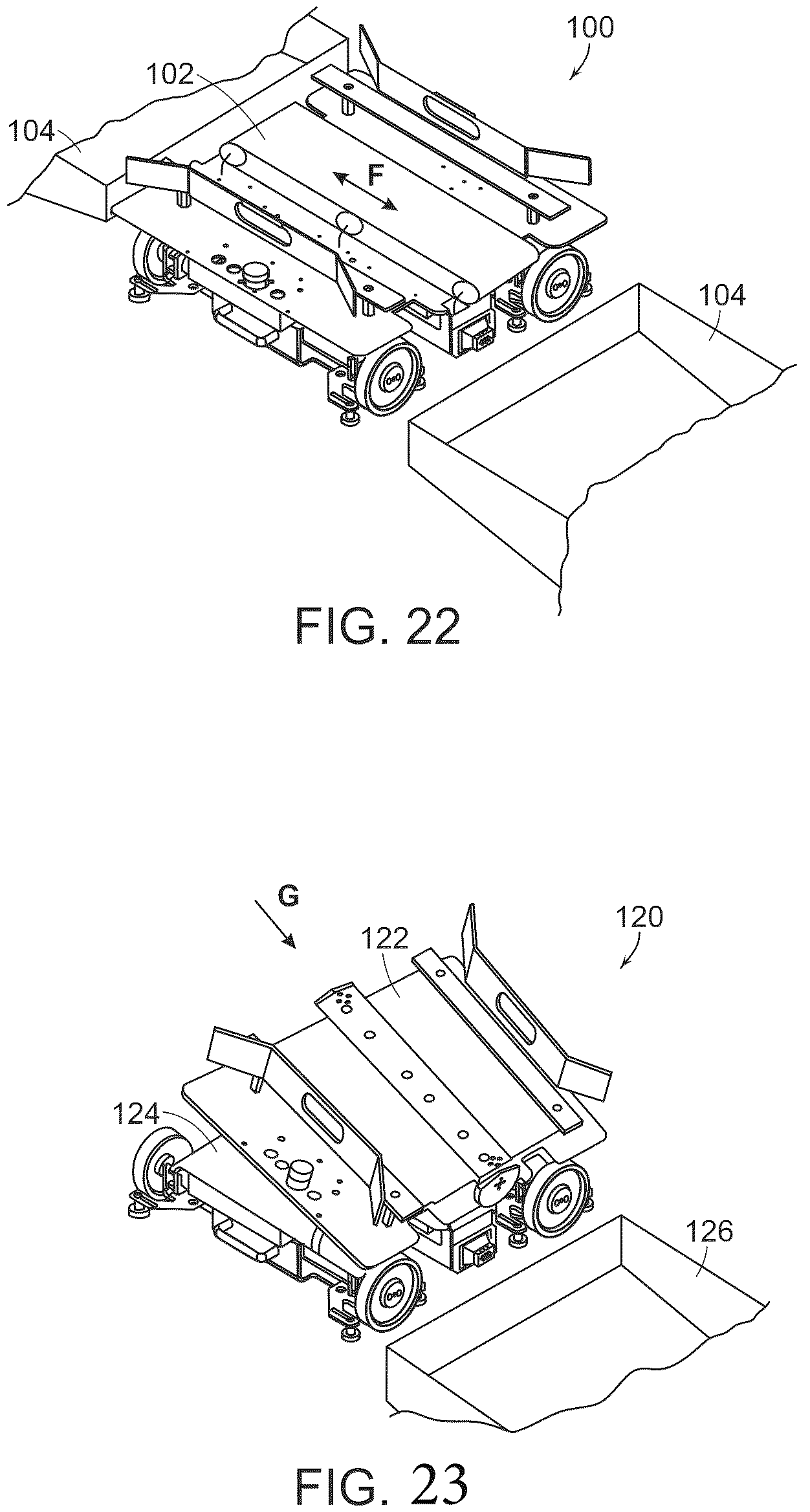 Patent US12157632 Figure 20 – Discontinuous grid system for use in systems and methods for processing objects including mobile matrix carrier systems