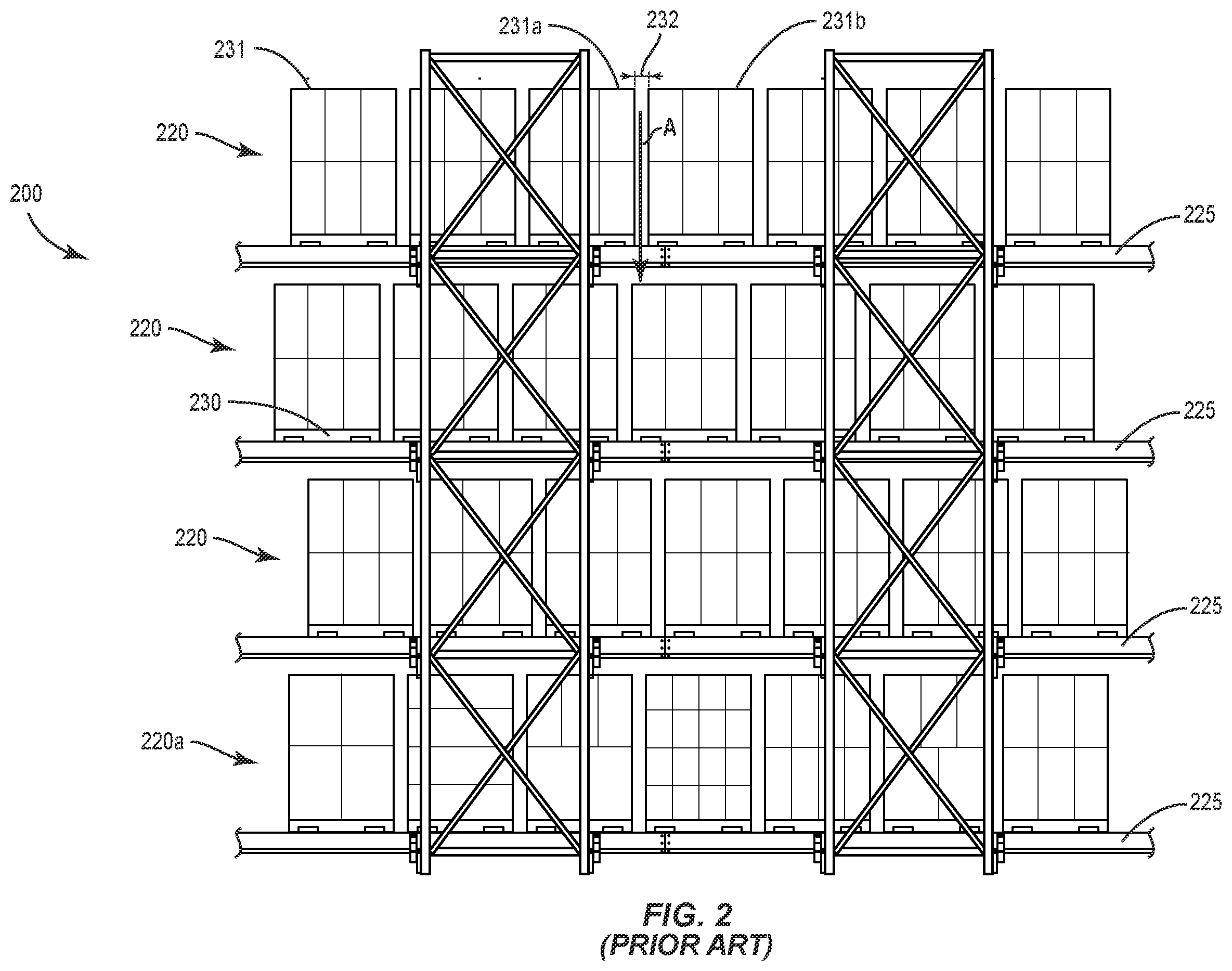 Patent US12157633 Figure 3 – Pallet spacing system and method