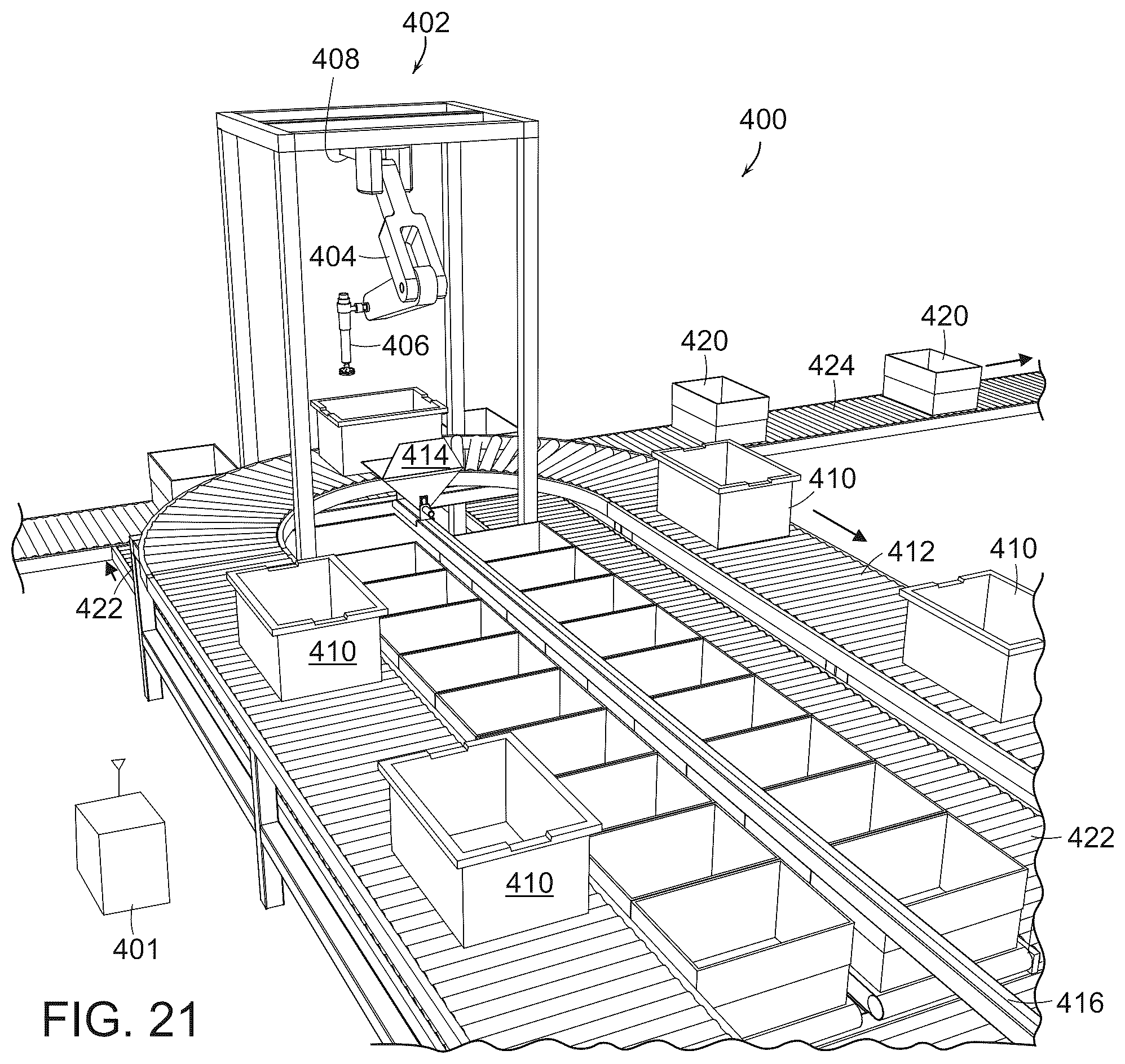 Patent US12157634 Figure 15 – Systems and methods for learning to extrapolate optimal object routing and handling parameters