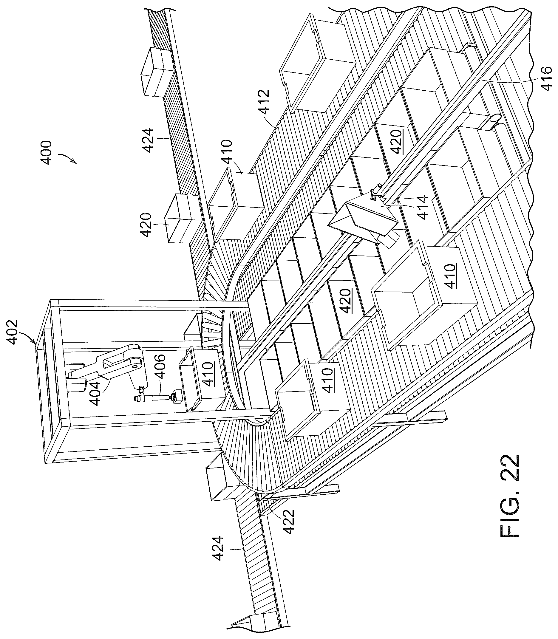 Patent US12157634 Figure 16 – Systems and methods for learning to extrapolate optimal object routing and handling parameters