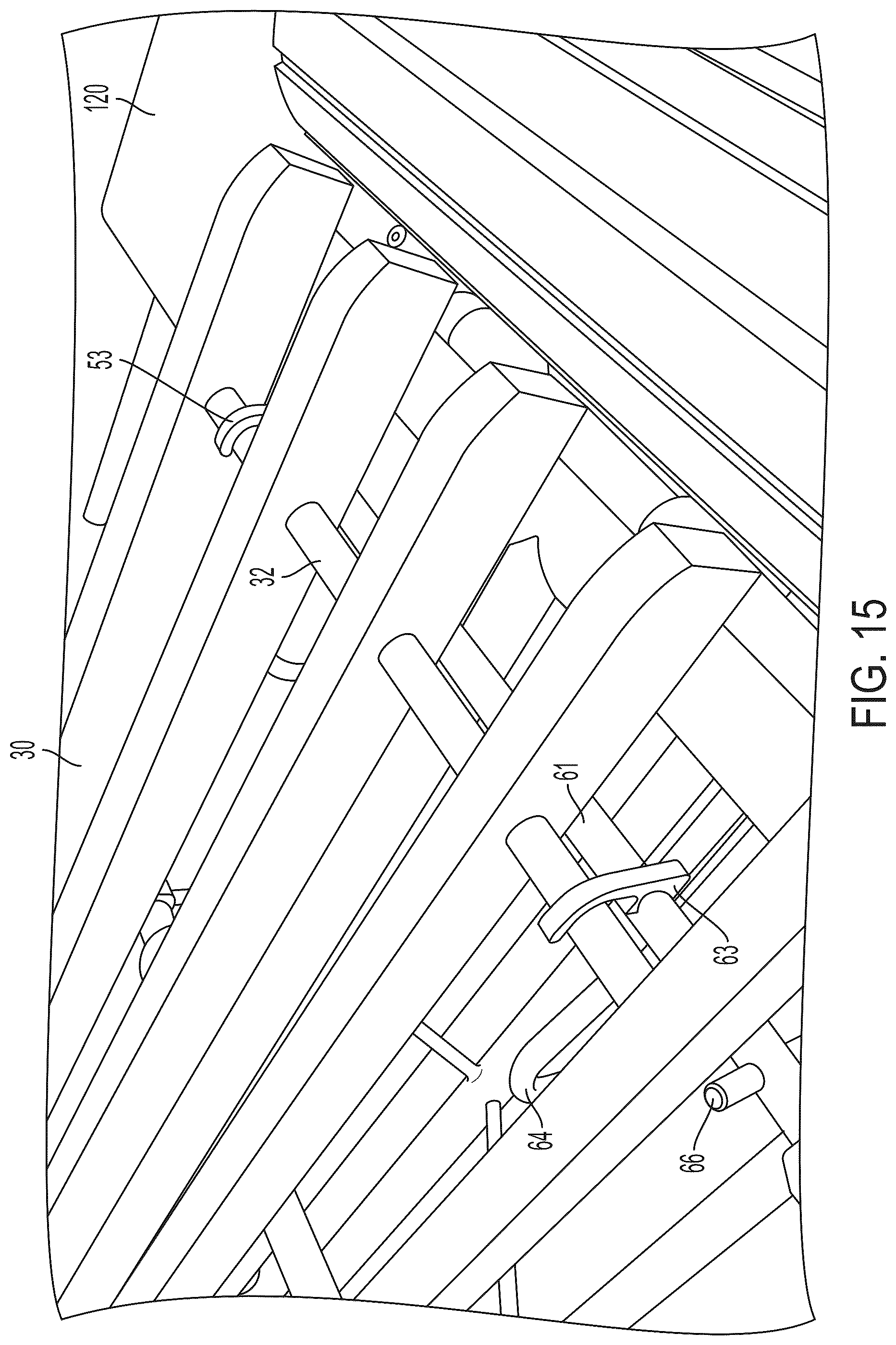 Patent US12157636 Figure 9 – Hygienic hollow frame assembly