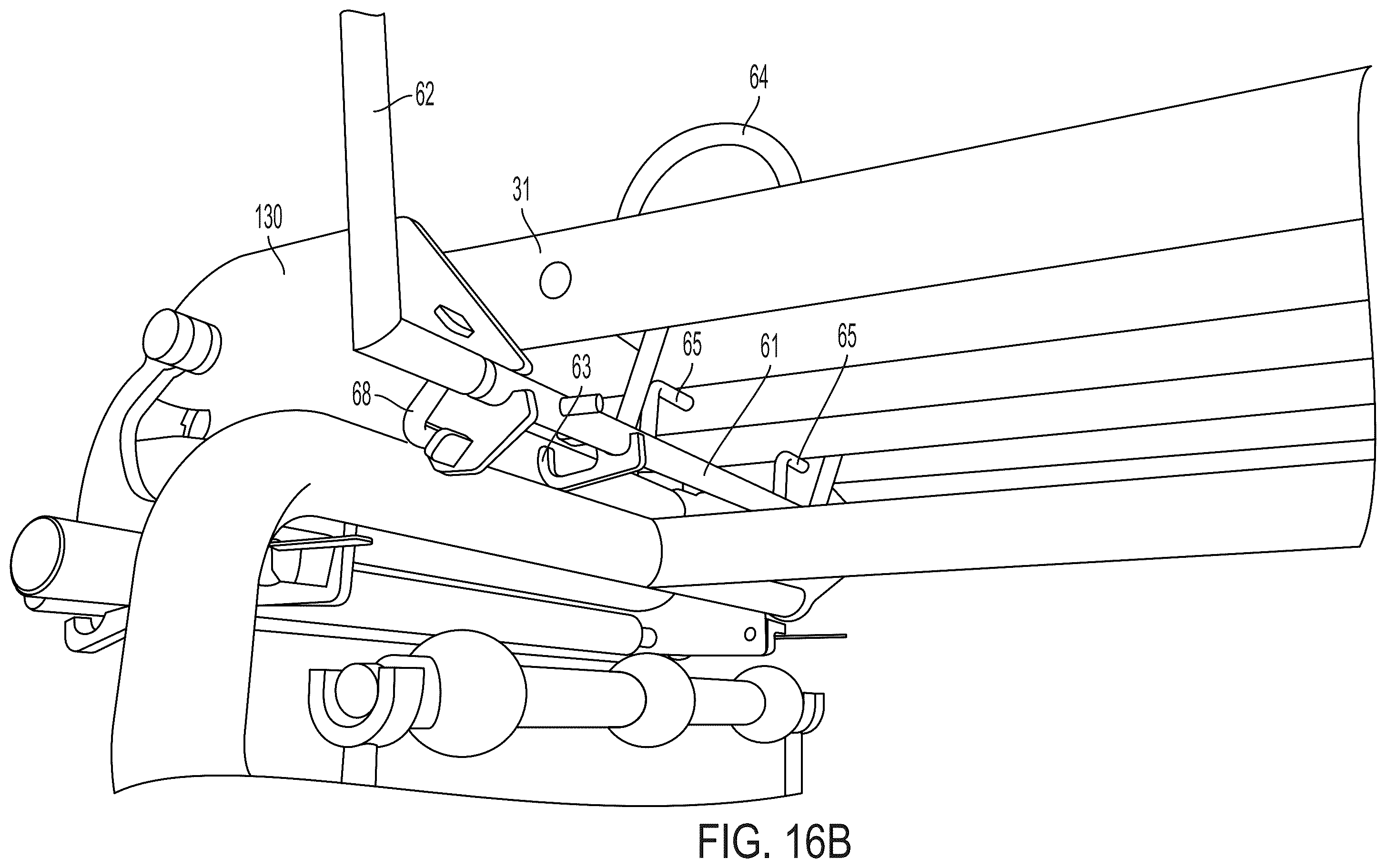 Patent US12157636 Figure 11 – Hygienic hollow frame assembly
