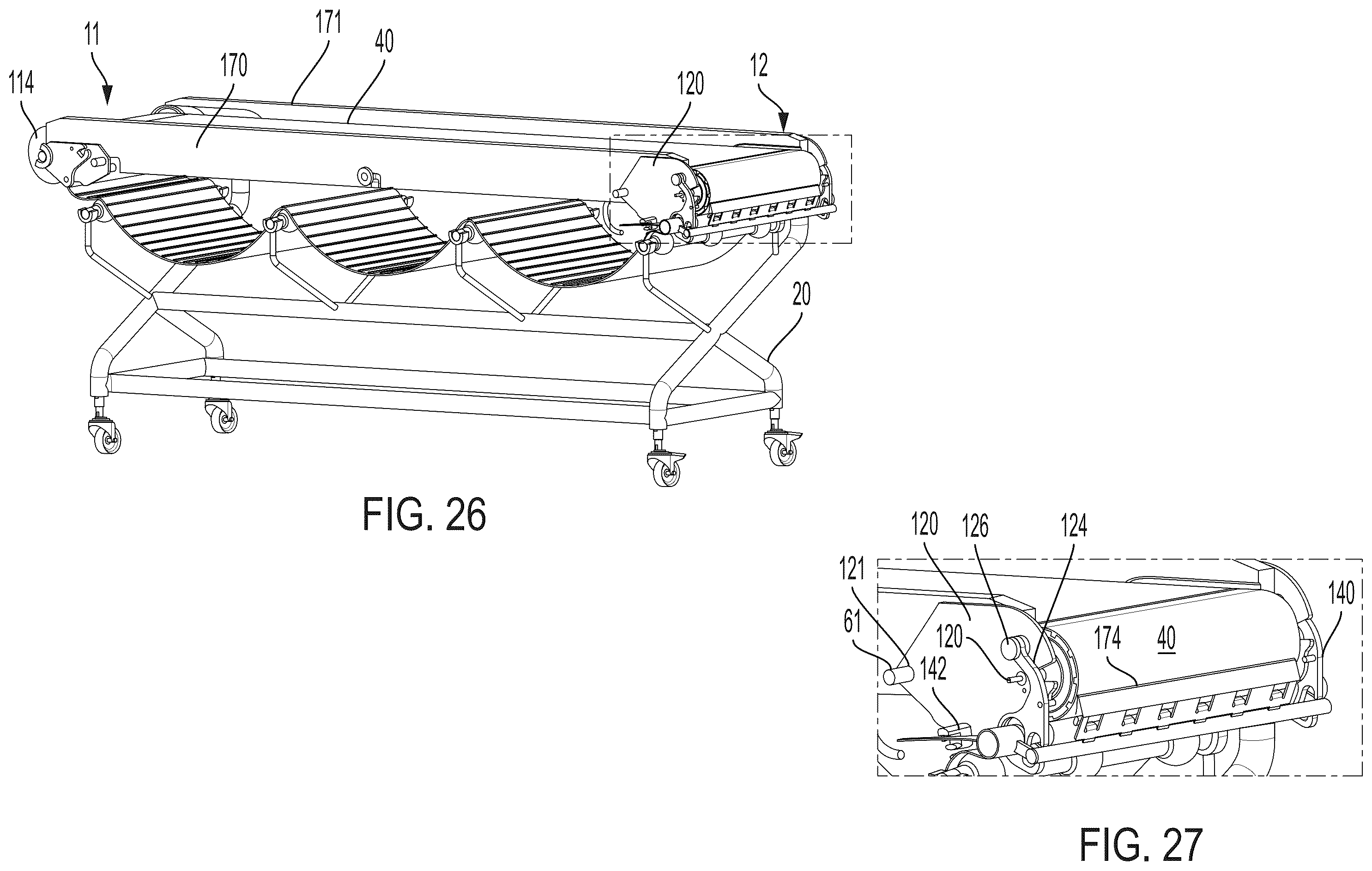 Patent US12157636 Figure 15 – Hygienic hollow frame assembly