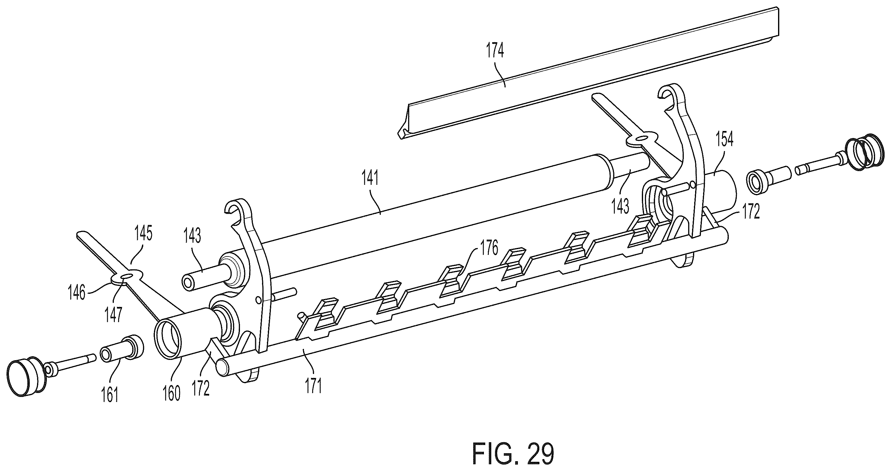 Patent US12157636 Figure 17 – Hygienic hollow frame assembly