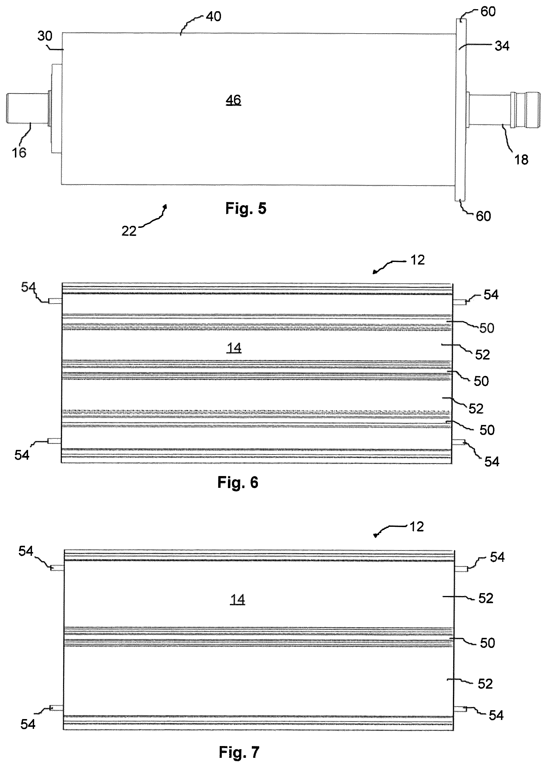 Patent US12157639 Figure 2 – Conveyor drive roller with replaceable conveyor drive surface