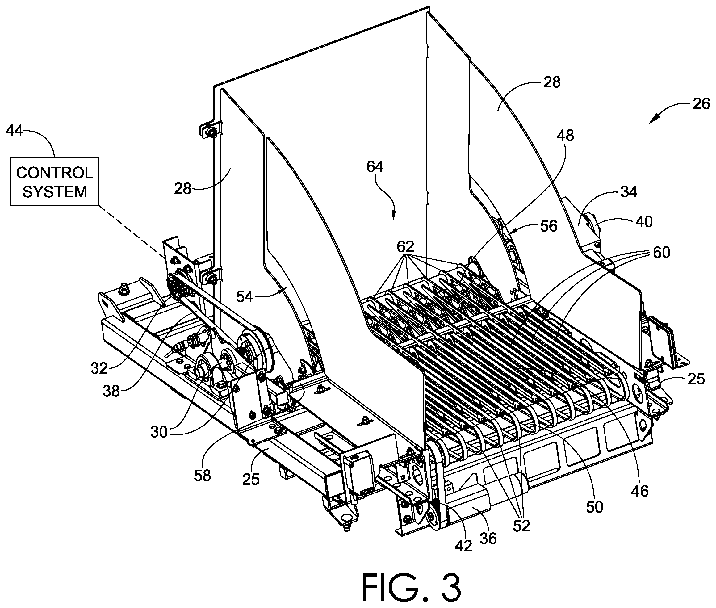 Patent US12157641 Figure 3 – Shifting, re-orienting, organizing, and/or routing objects including parcels and packages