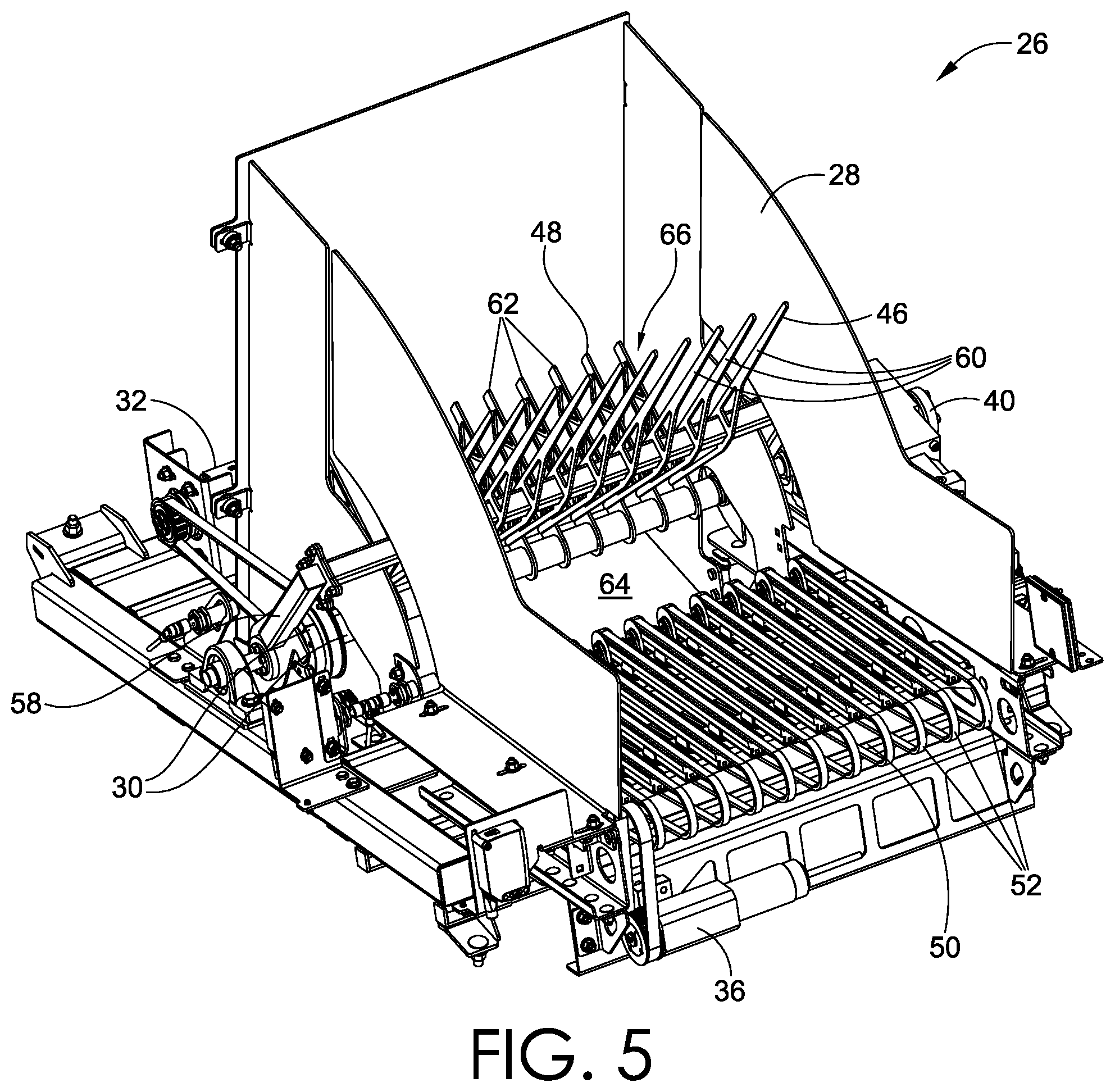 Patent US12157641 Figure 5 – Shifting, re-orienting, organizing, and/or routing objects including parcels and packages