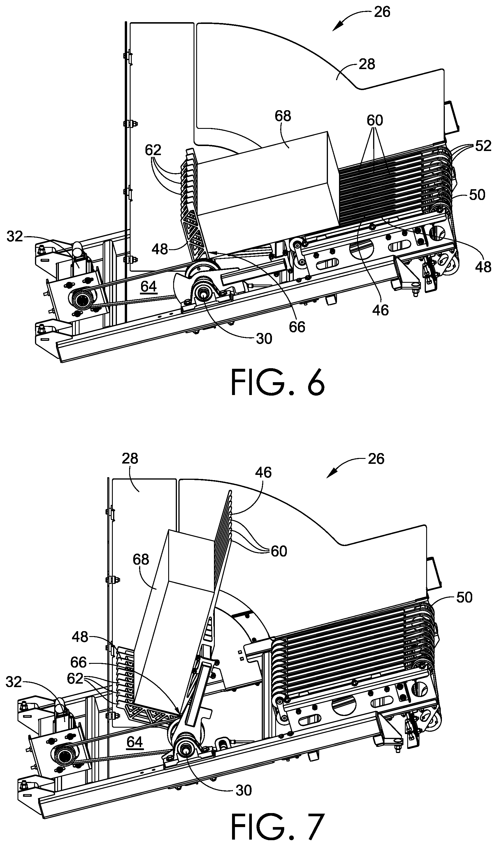 Patent US12157641 Figure 6 – Shifting, re-orienting, organizing, and/or routing objects including parcels and packages