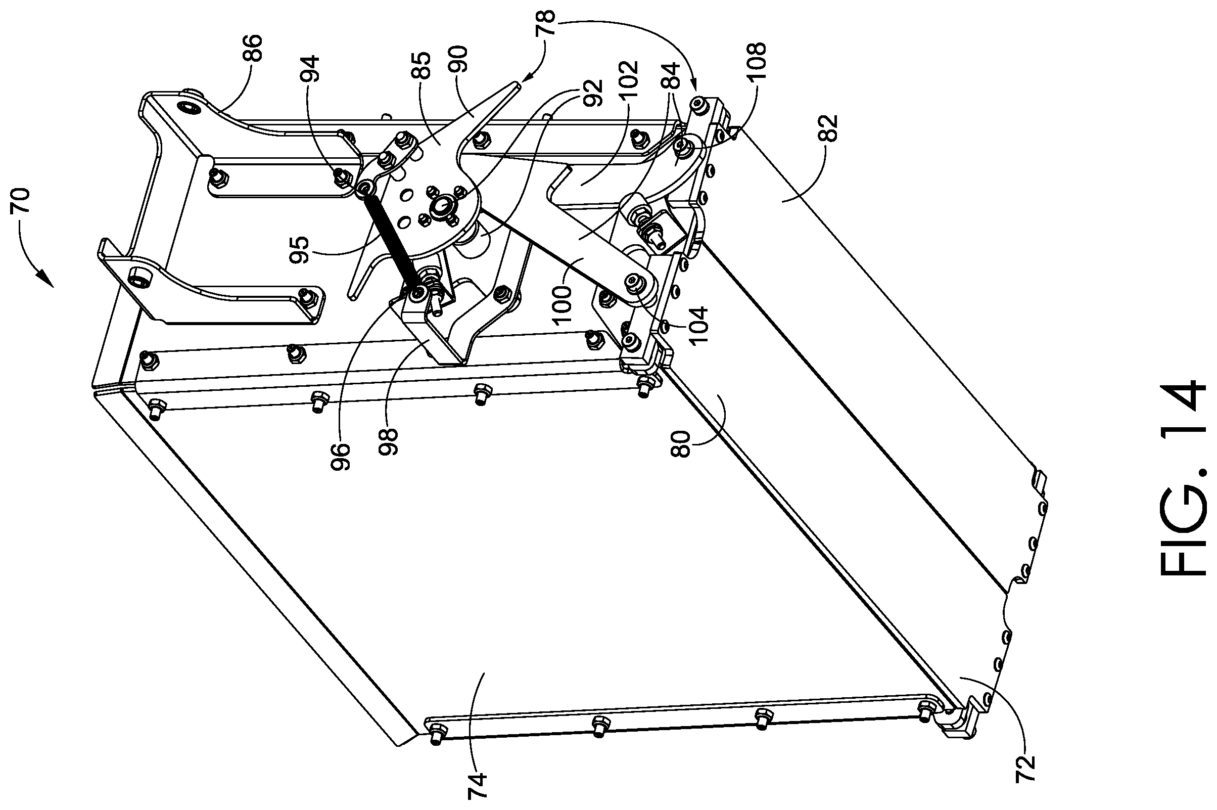 Patent US12157641 Figure 11 – Shifting, re-orienting, organizing, and/or routing objects including parcels and packages