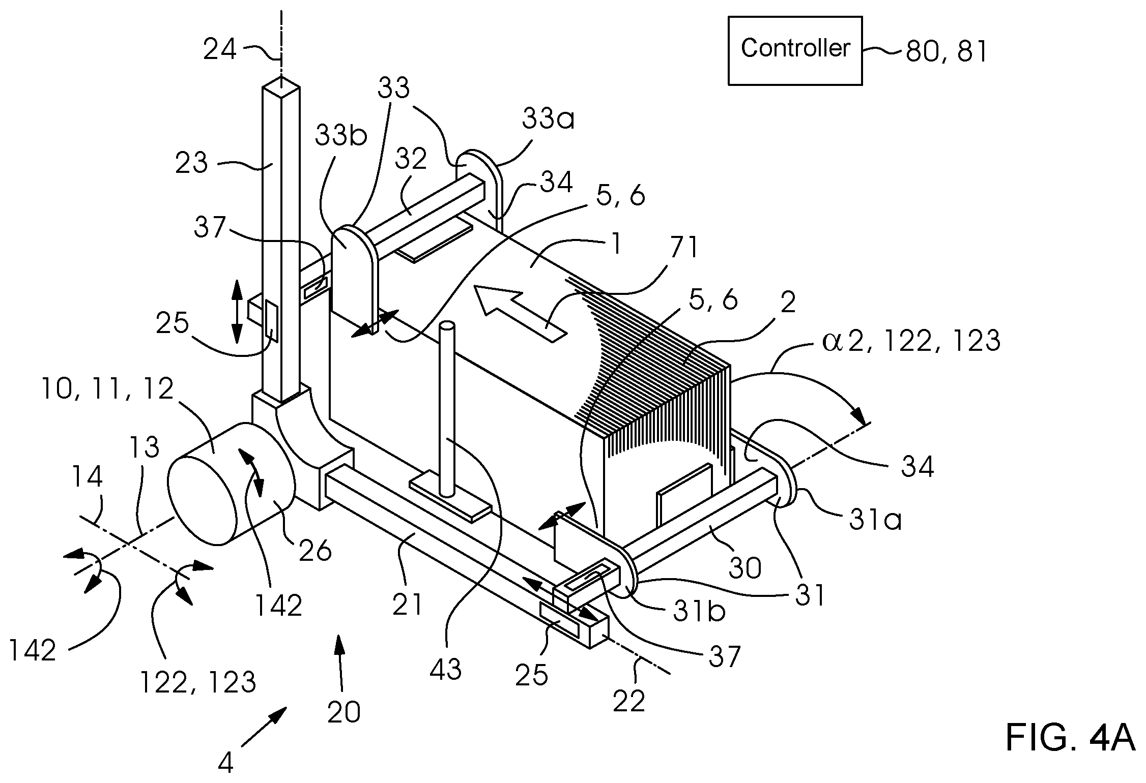 Patent US12157643 Figure 5 – Method of moving a stack of products using a robot