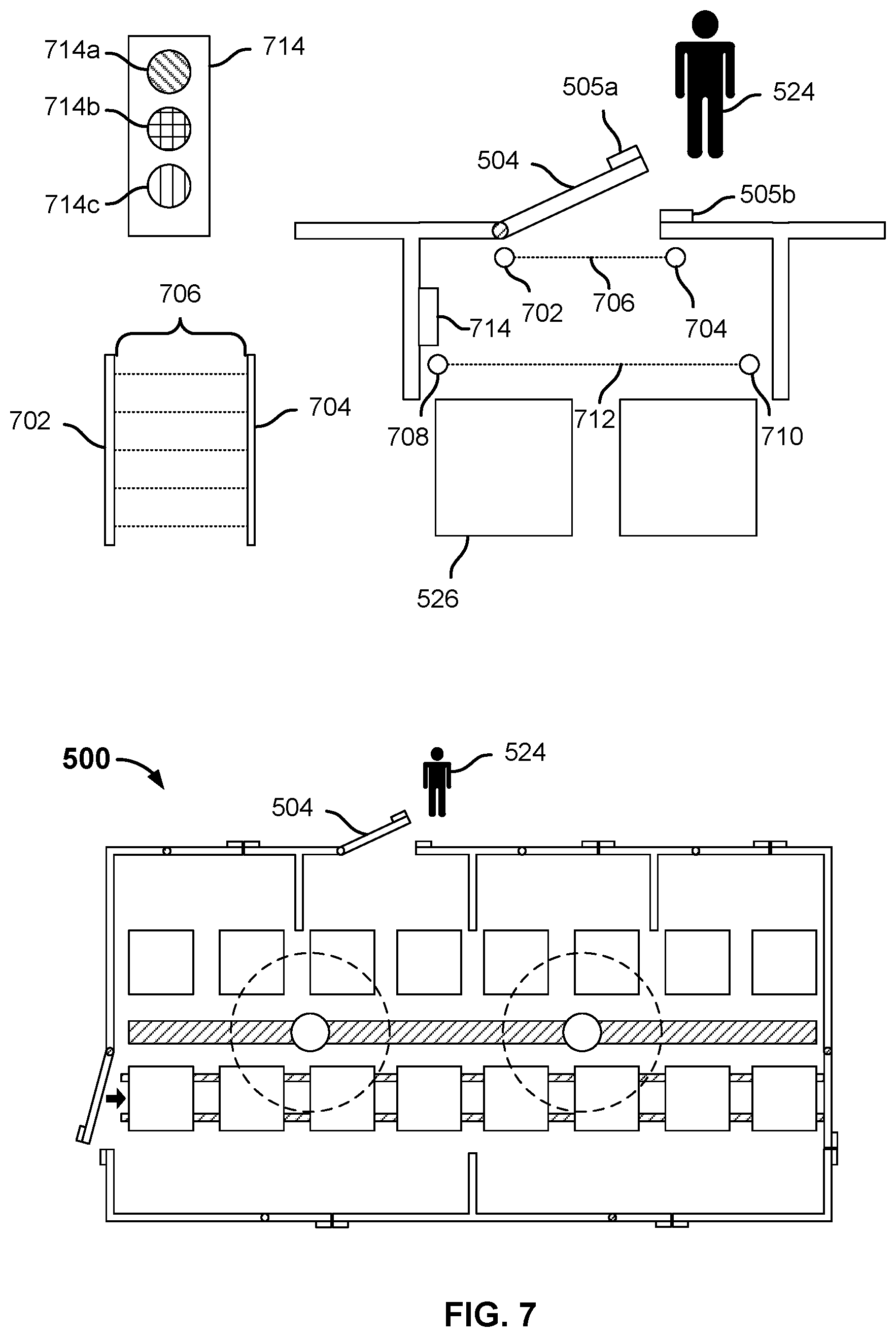 Patent US12157644 Figure 7 – Autonomous and safe integration of human task in robotic operation