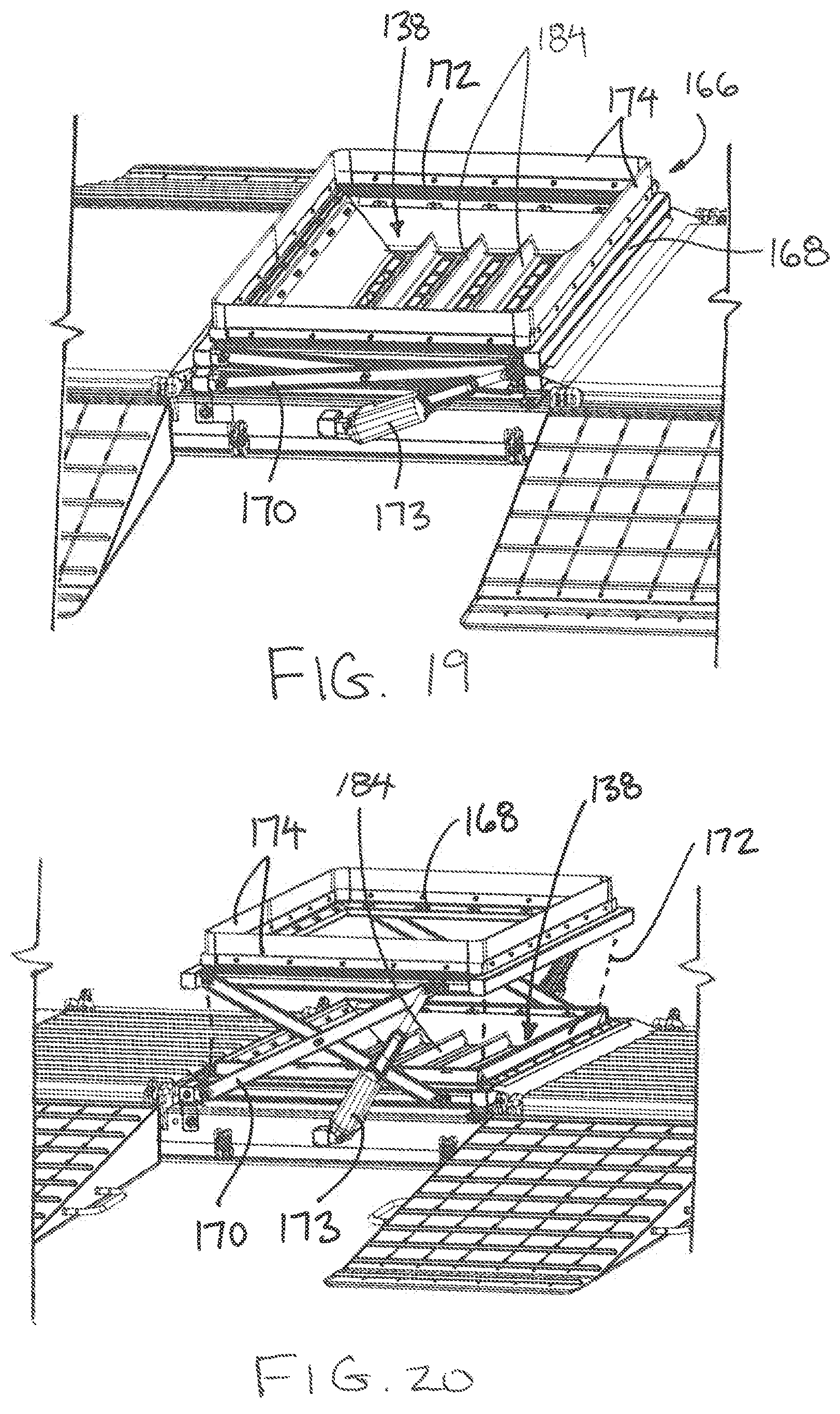 Patent US12157646 Figure 15 – Storage silo apparatus with an integrated vertical conveyor