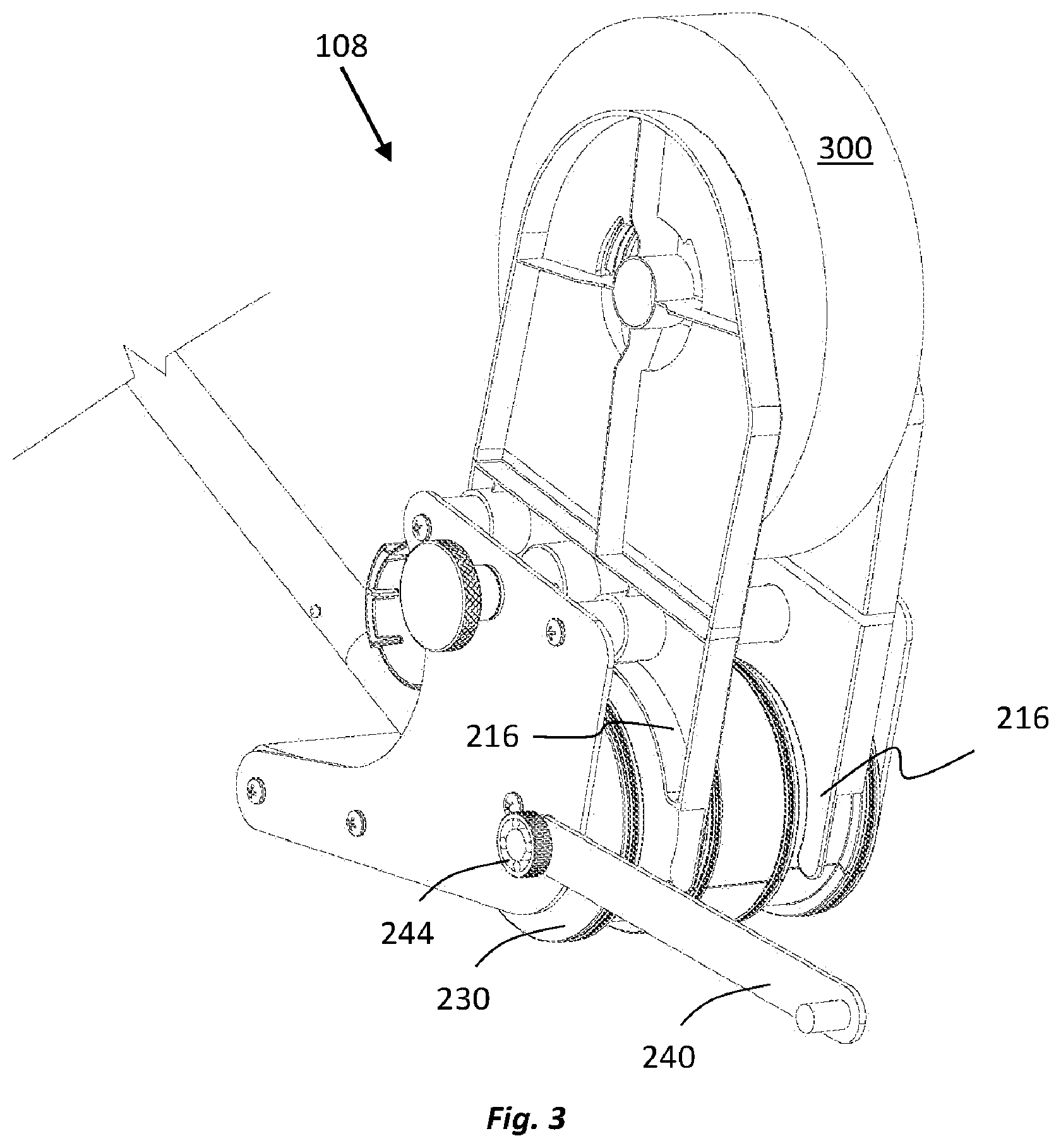 Patent US12157653 Figure 3 – Machines and methods to apply tape to a surface