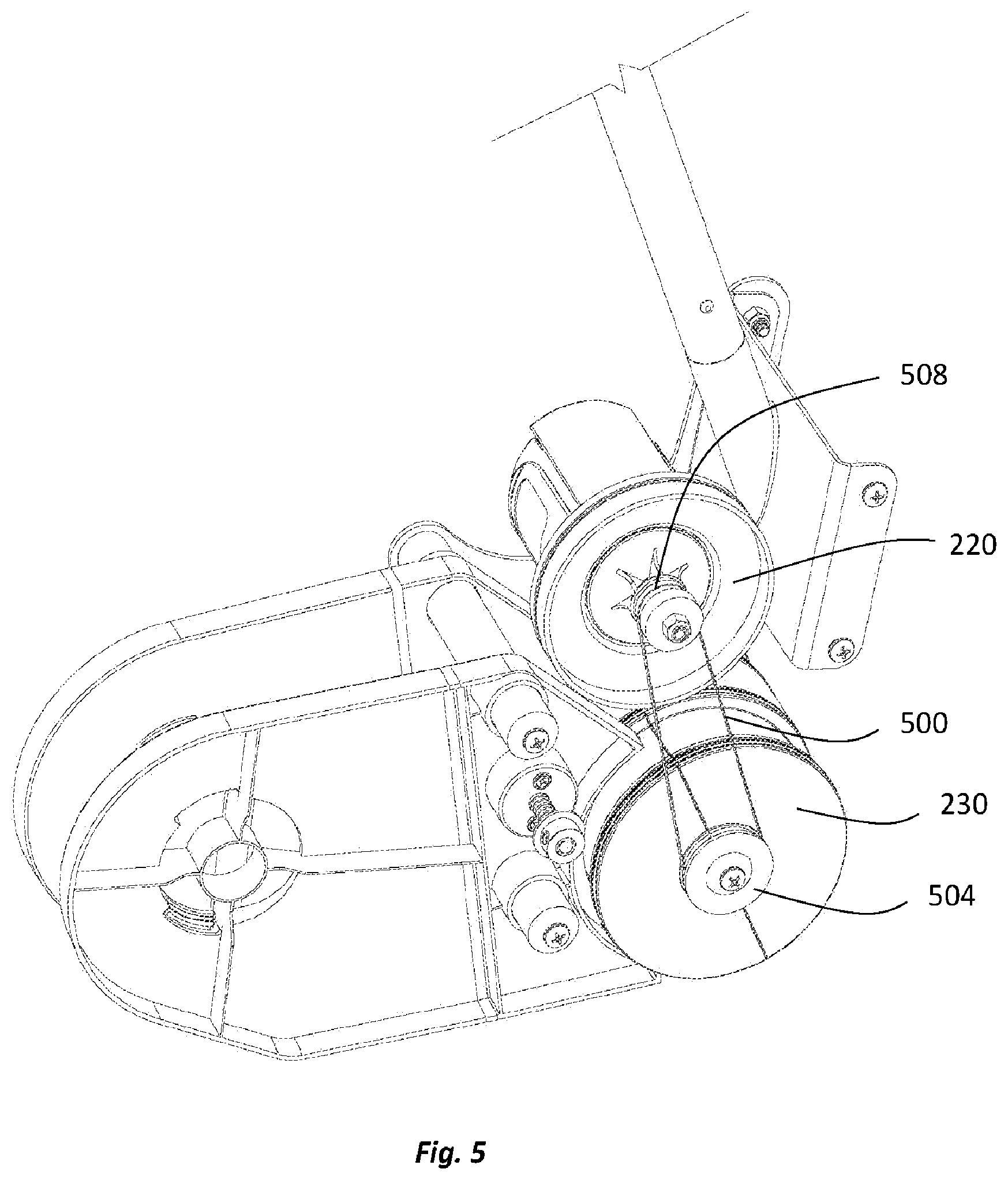 Patent US12157653 Figure 5 – Machines and methods to apply tape to a surface