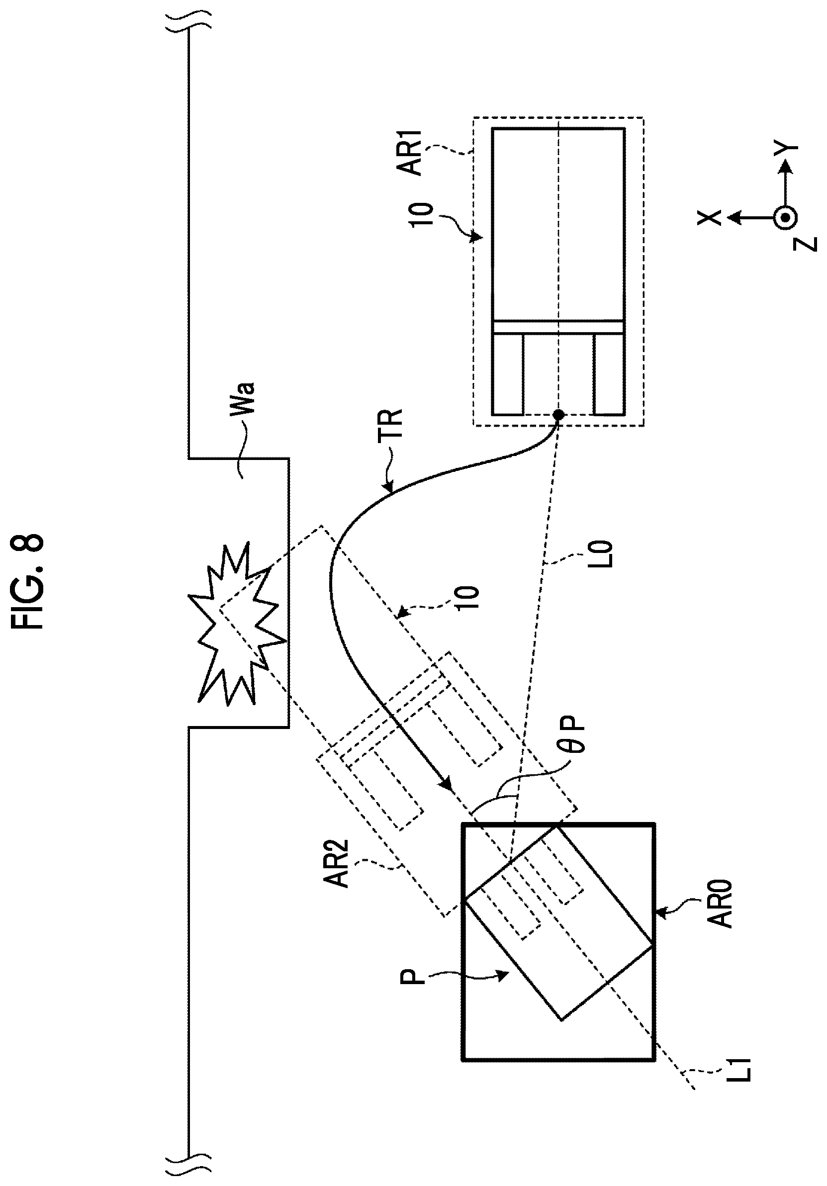 Patent US12157658 Figure 7 – Control device, mobile body, movement control system, control method, and program