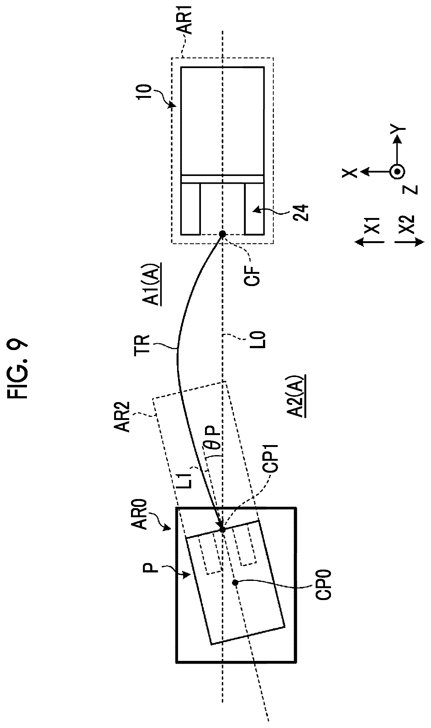 Patent US12157658 Figure 8 – Control device, mobile body, movement control system, control method, and program