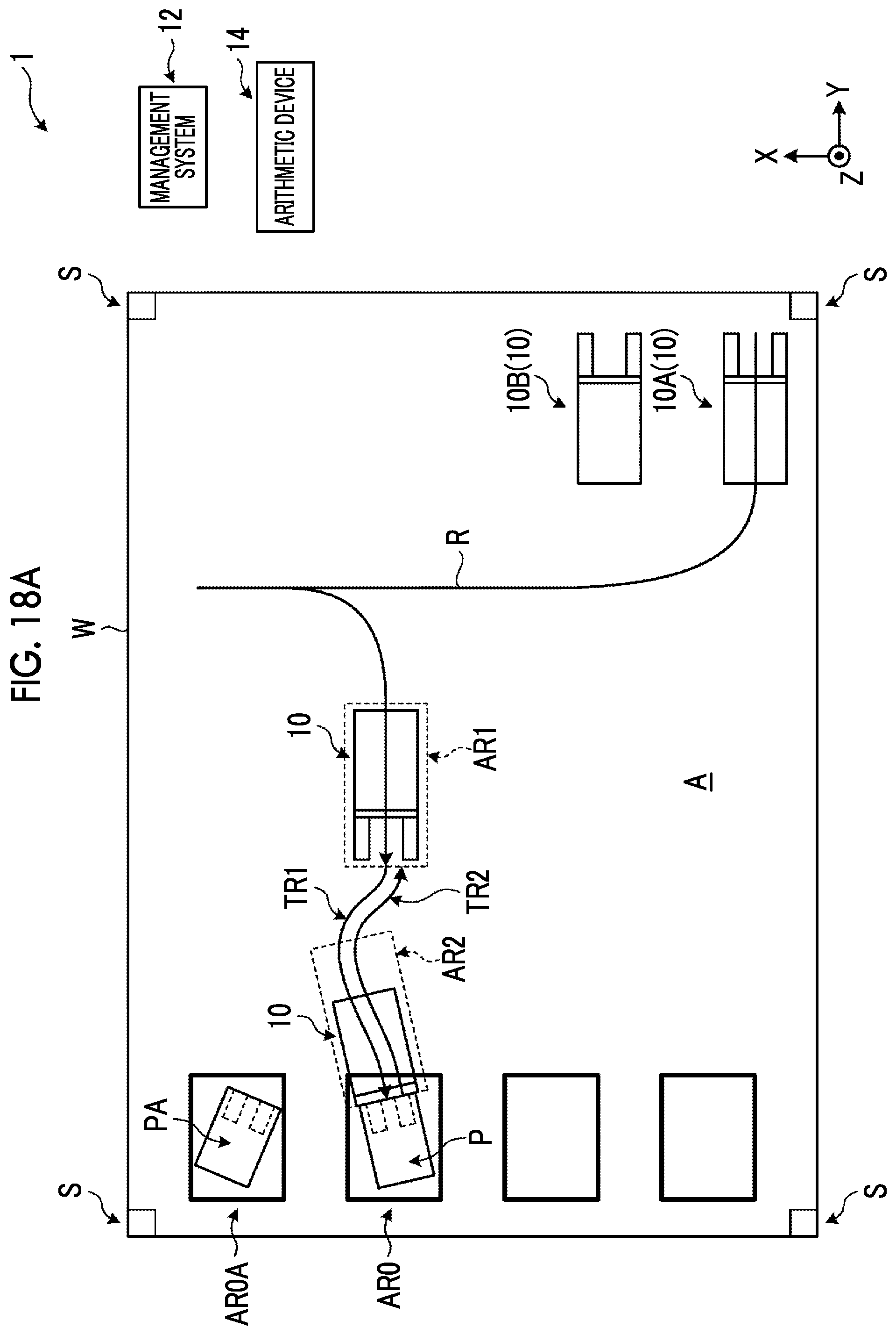Patent US12157658 Figure 18 – Control device, mobile body, movement control system, control method, and program