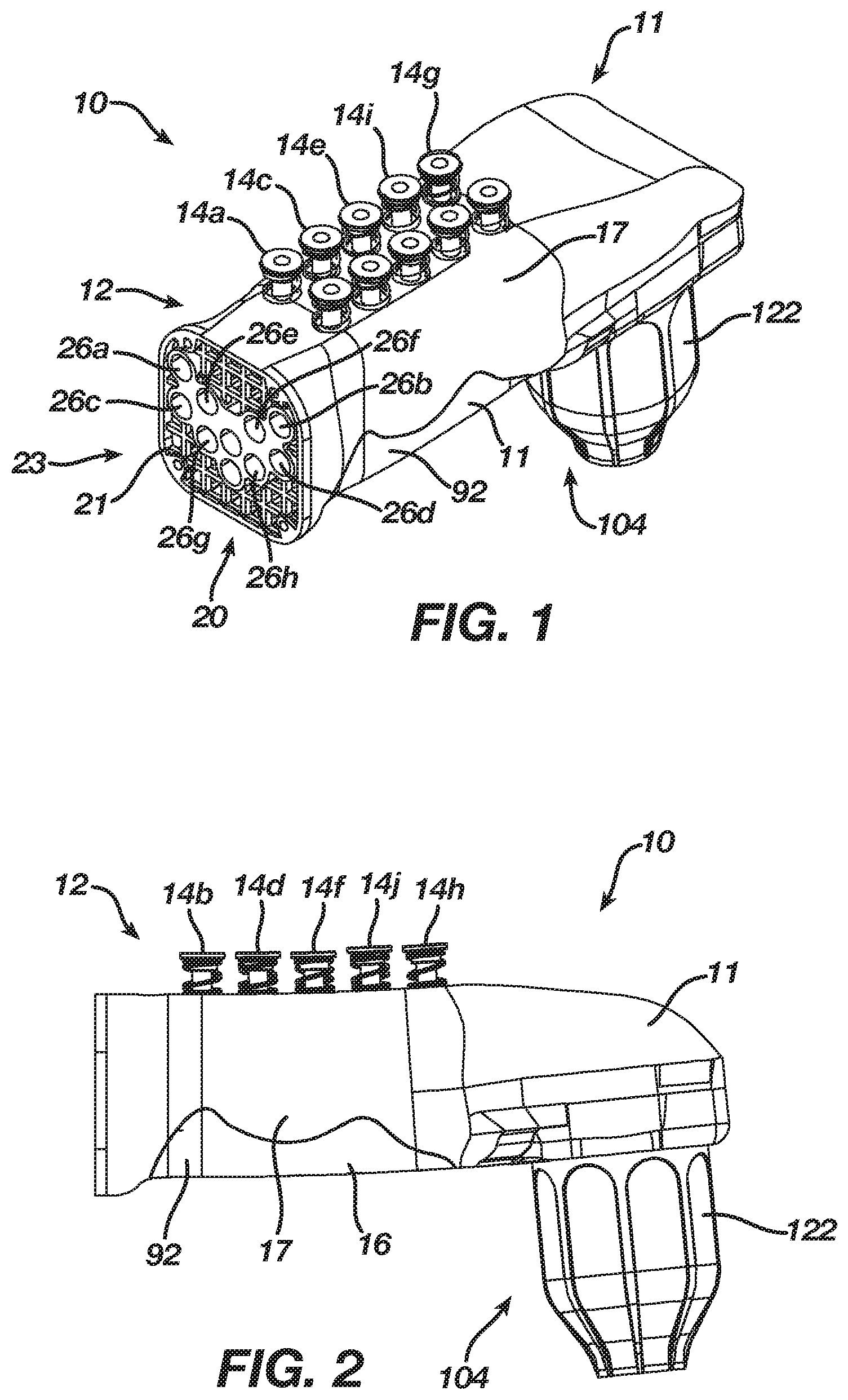 Patent US12157659 Figure 1 – Valve arrangement for selectively establishing beverage fluid flow