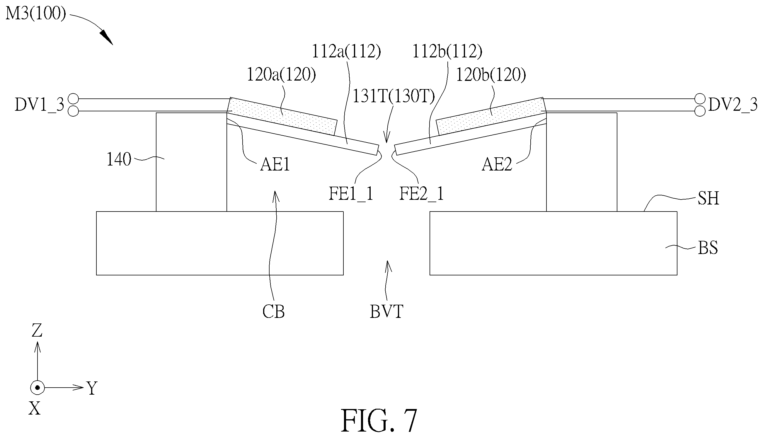 Patent US12157663 Figure 7 – Venting device, manufacturing method of venting device, venting method and device
