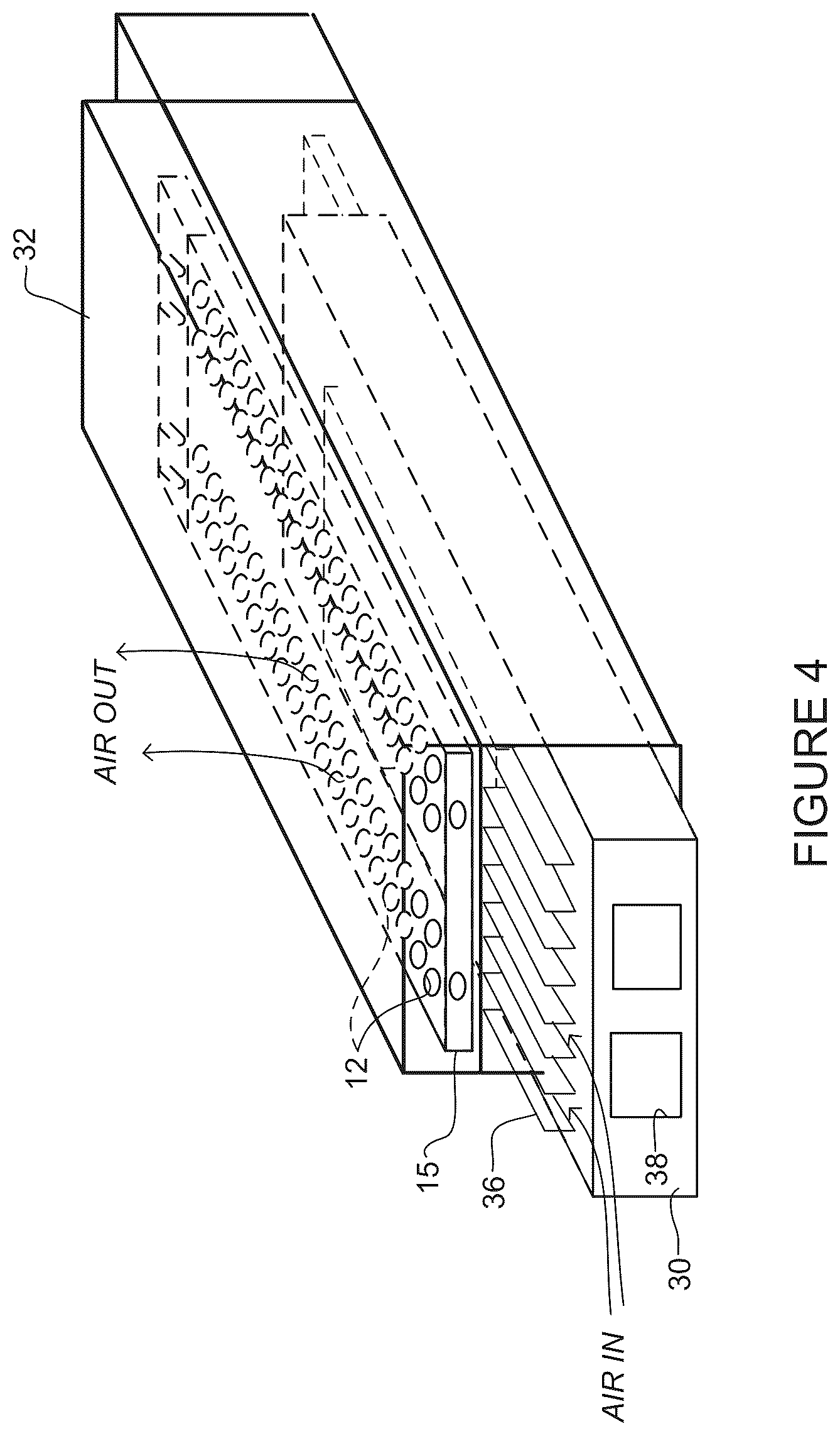 Patent US12157664 Figure 4 – Apparatus and method for dissipating heat with microelectromechanical system