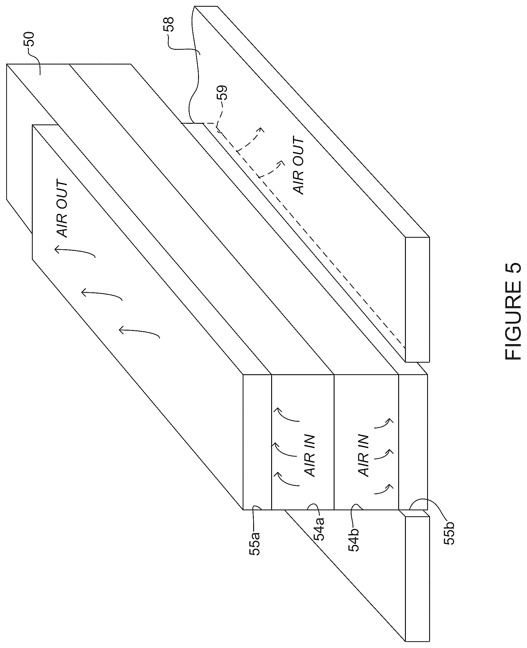 Patent US12157664 Figure 5 – Apparatus and method for dissipating heat with microelectromechanical system
