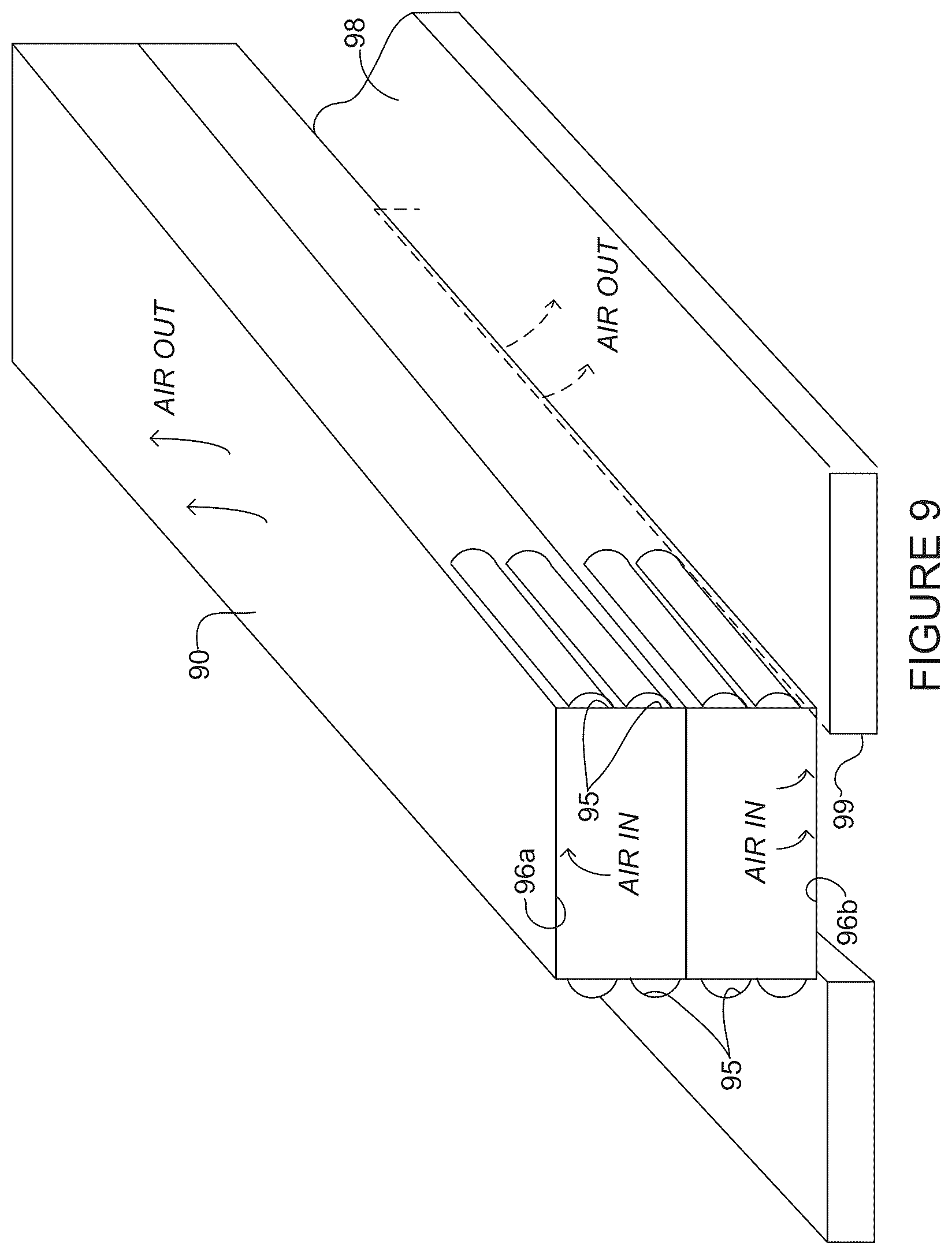 Patent US12157664 Figure 9 – Apparatus and method for dissipating heat with microelectromechanical system