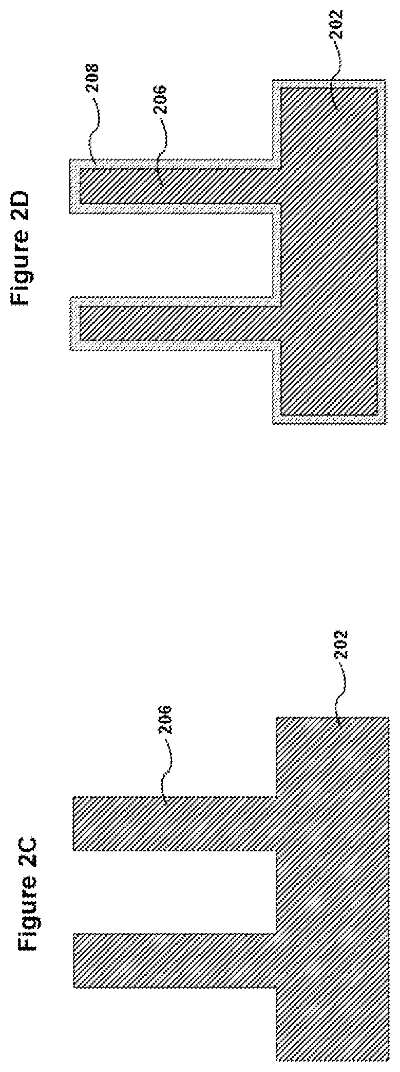 Patent US12157666 Figure 3 – Sharp, vertically aligned nanowire electrode arrays, high-yield fabrication and intracellular recording