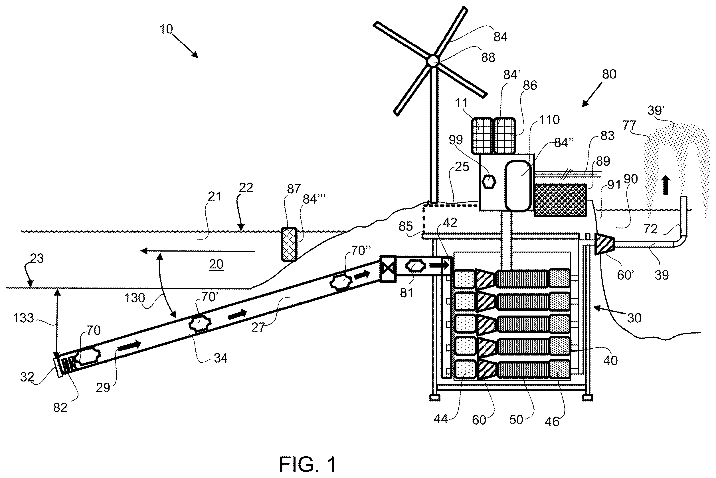Patent US12157684 — Integrated power system — Figure 1